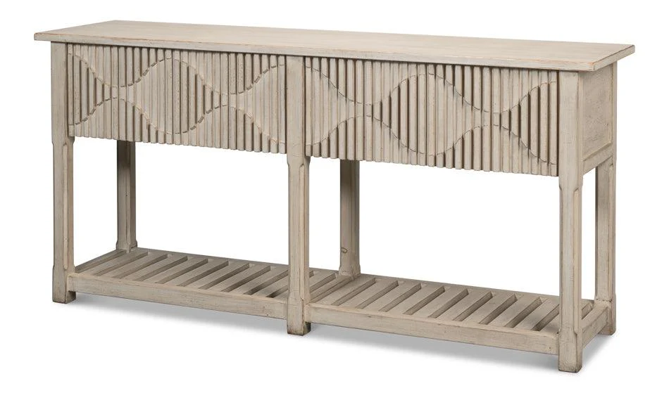 Lola Console - Stone Grey - Remutear