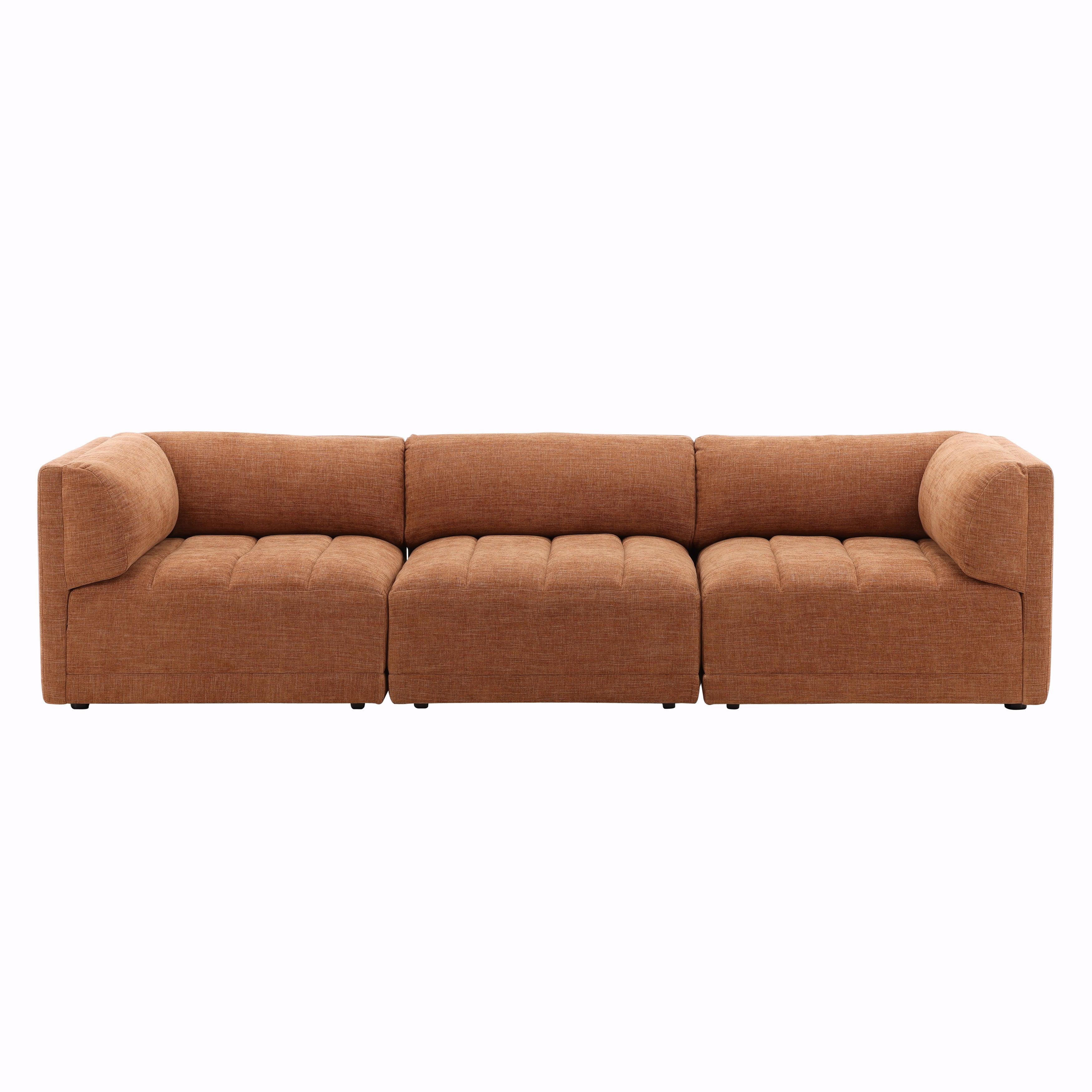 Magdalena Sofa Terracotta - Remutear