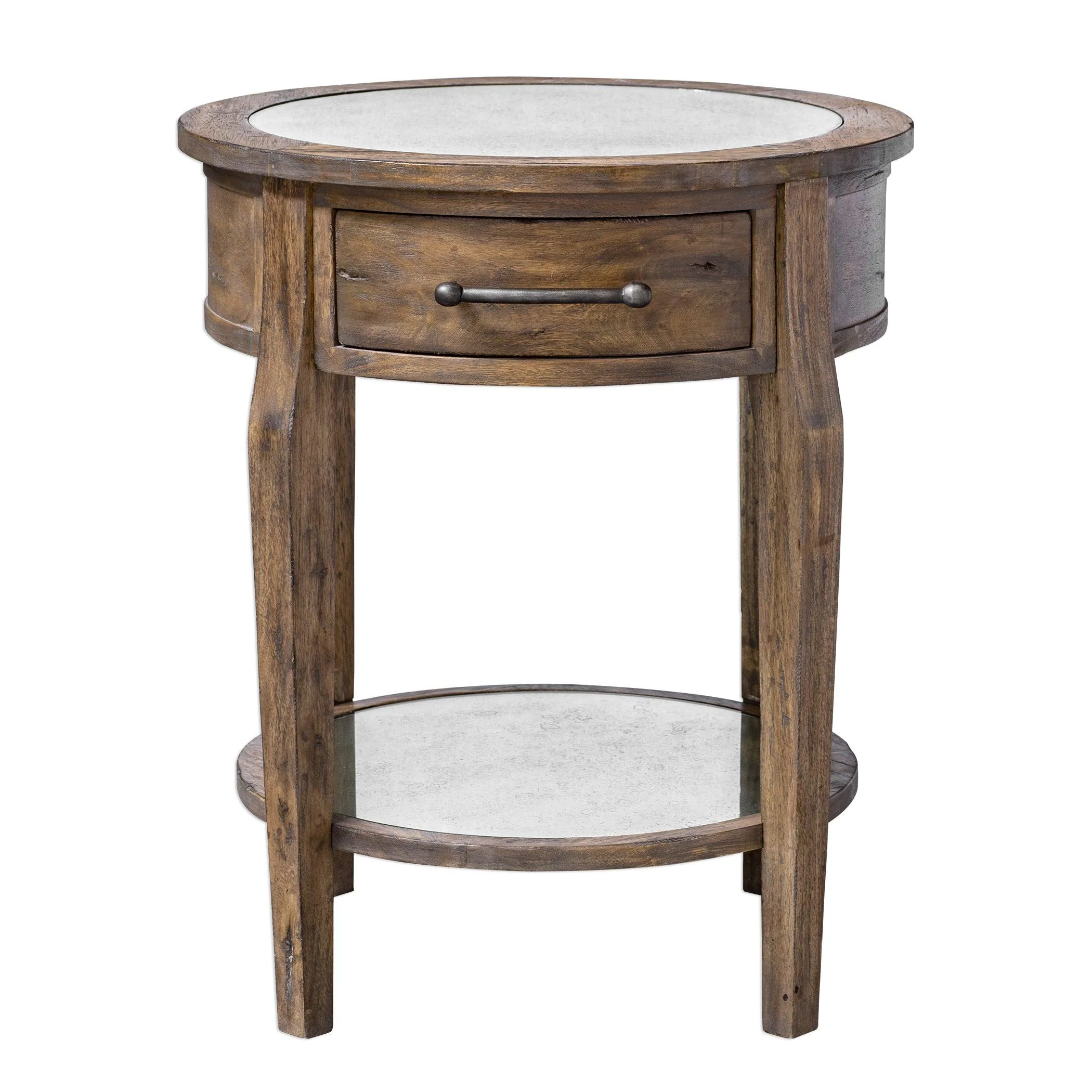 Raelynn Wood Lamp Table - Remutear