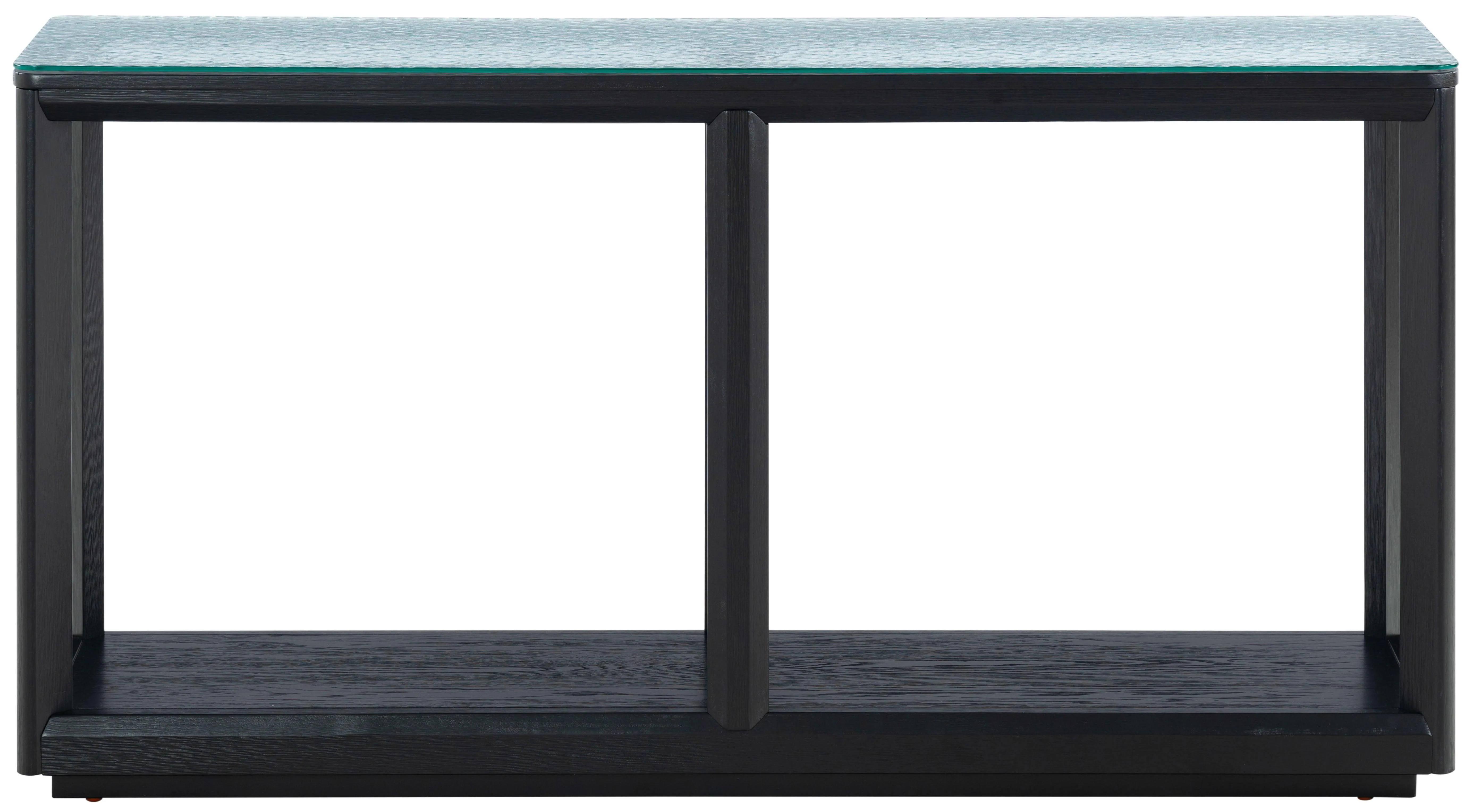 BENECARLO GLASS TOP CONSOLE TABLE - Remutear