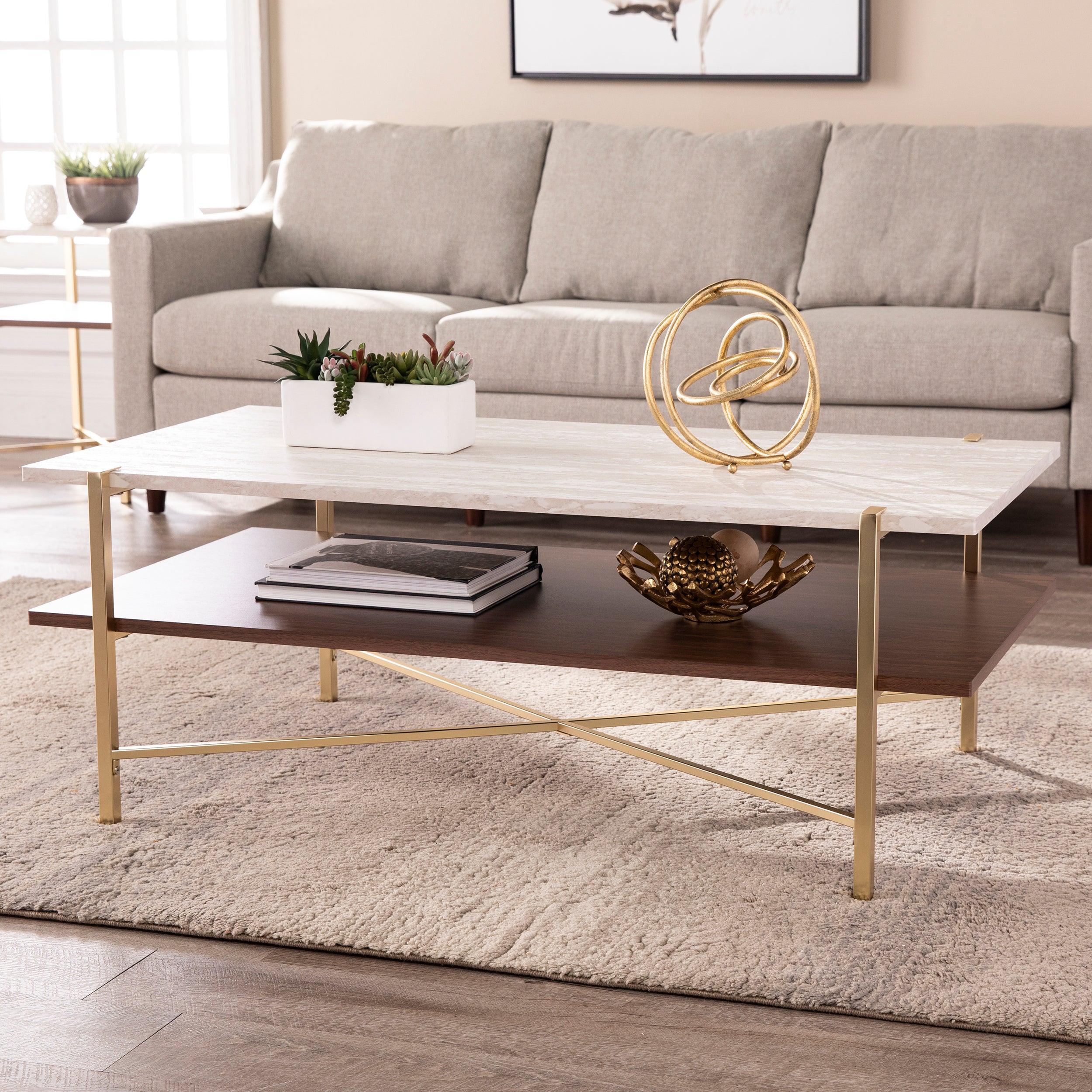 Ardmillan Rectangular Cocktail Table w/ Storage - Remutear
