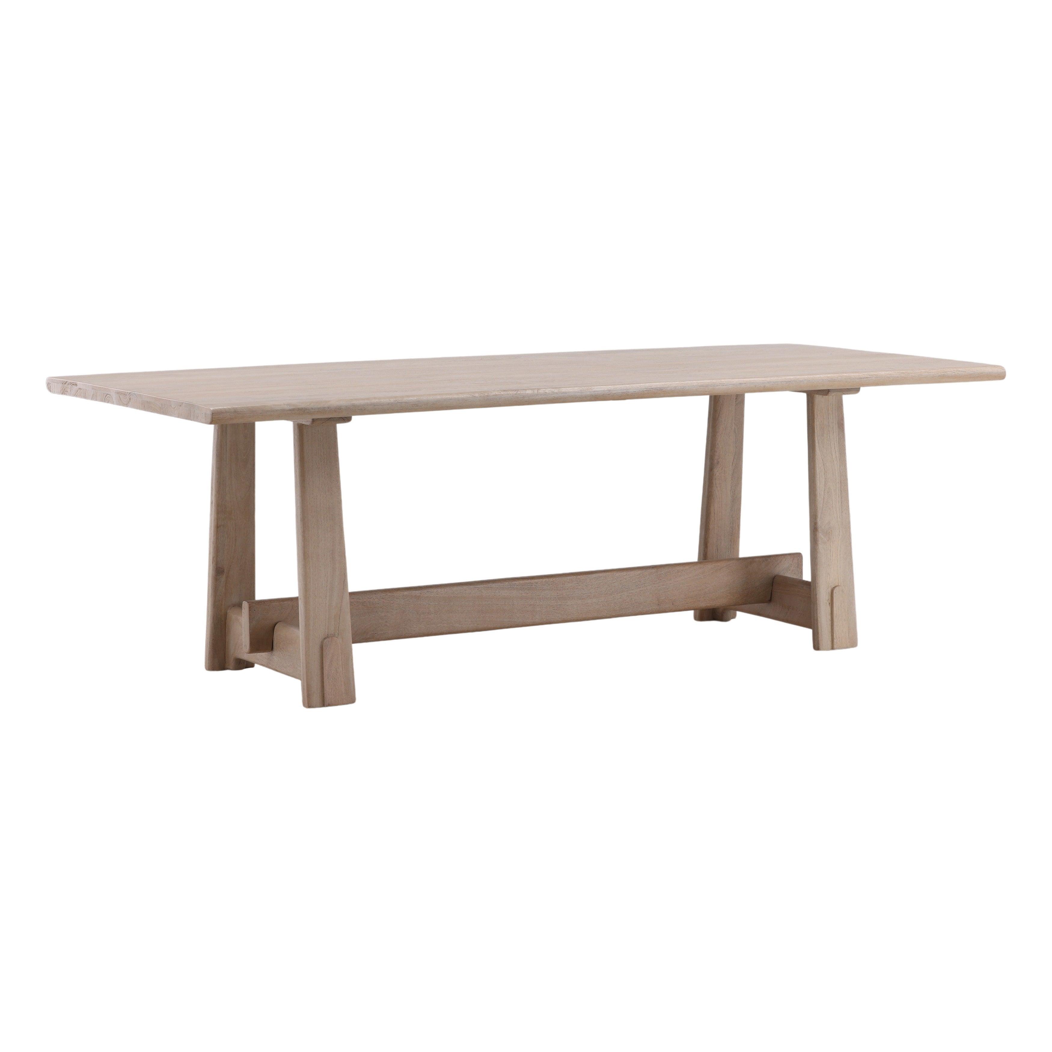 Lachlann Dining Table Light Natural - Remutear