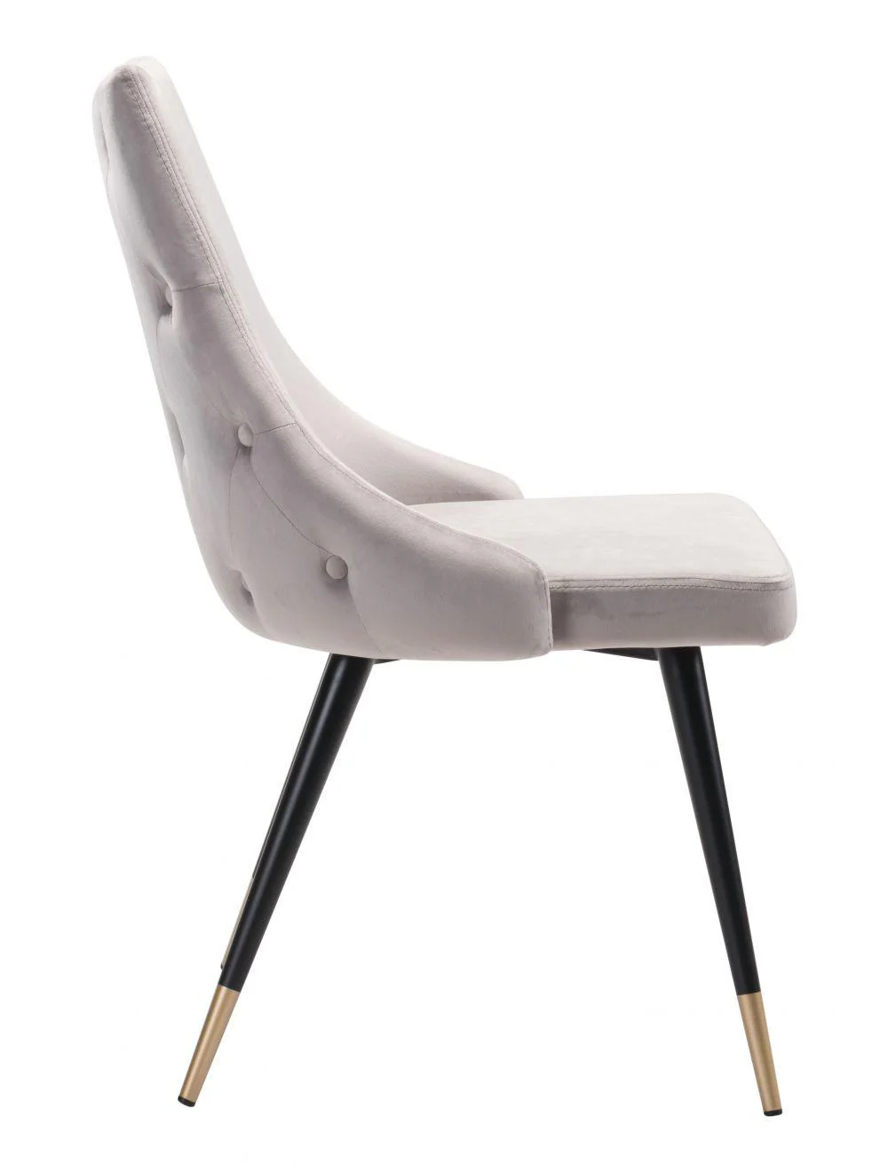 Piccolo Dining Chair (Set of 2) Gray - Remutear