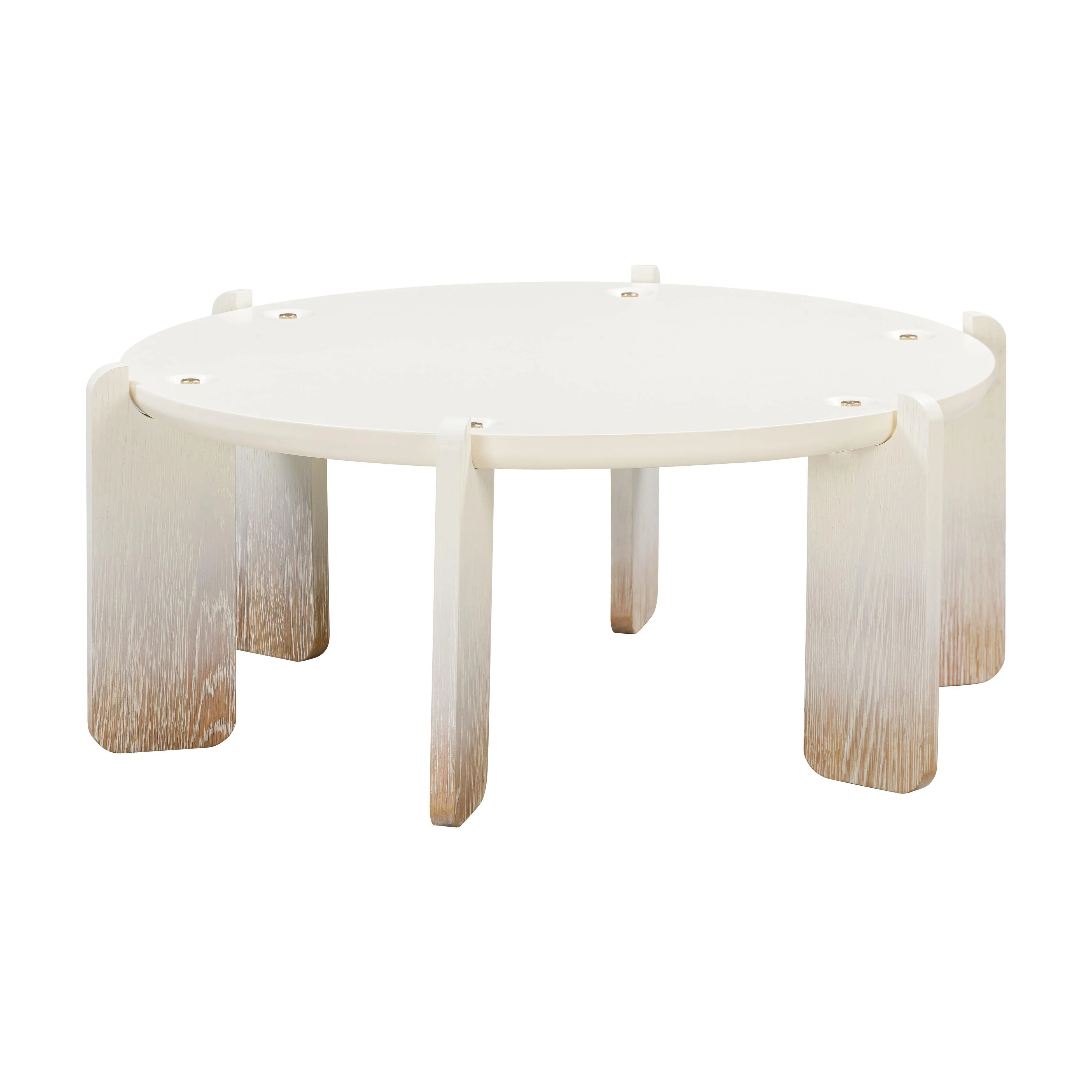 Gloria Cream Oak Coffee Table - Remutear