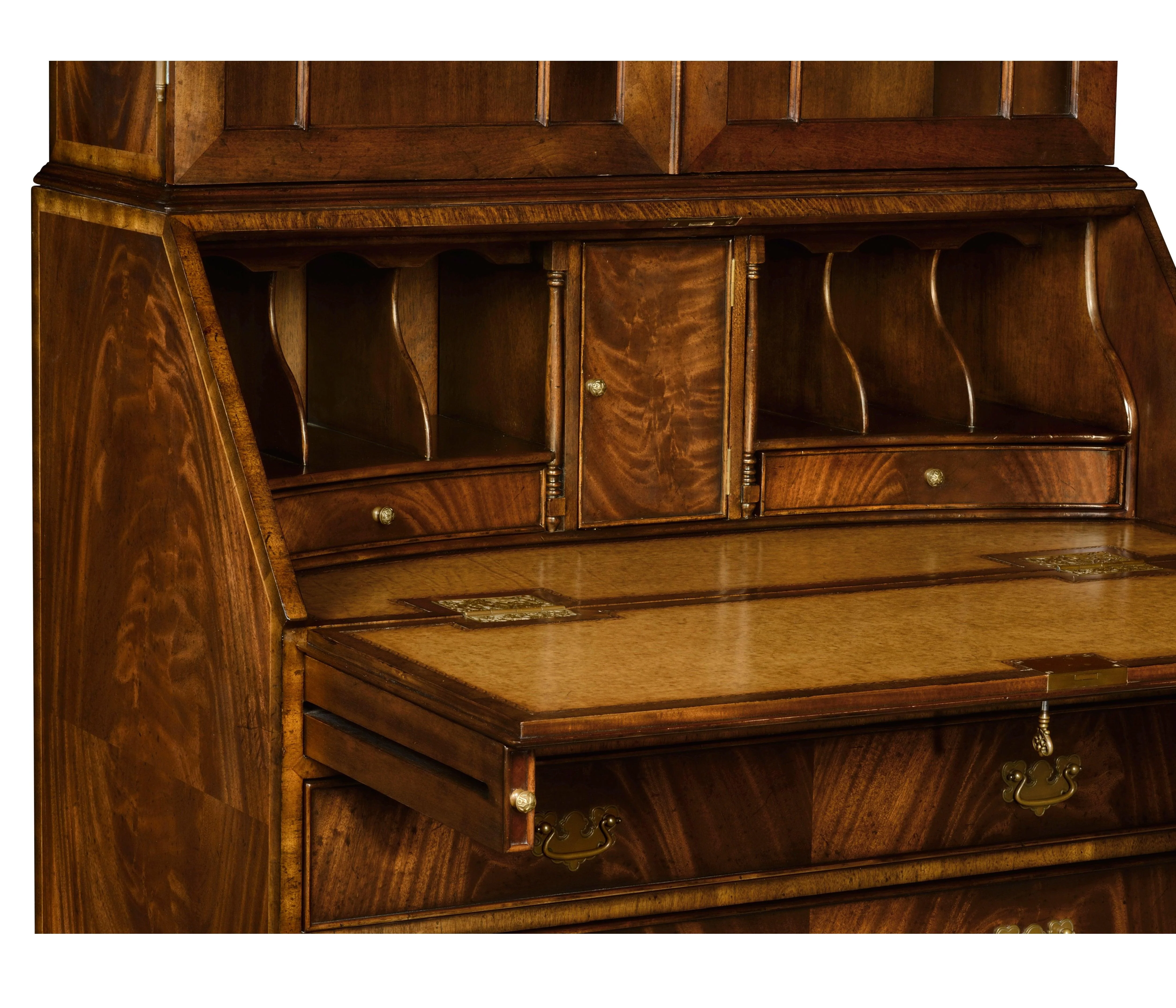 Buckingham Georgian Mahogany Secretary - Remutear