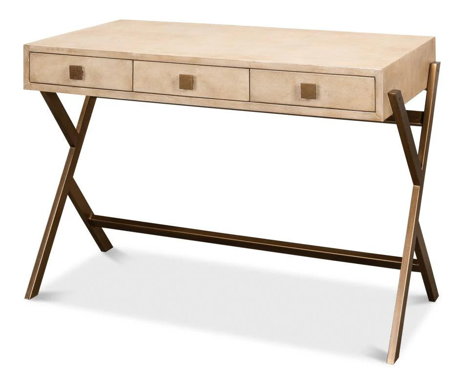 Stuart Leather Desk - Remutear