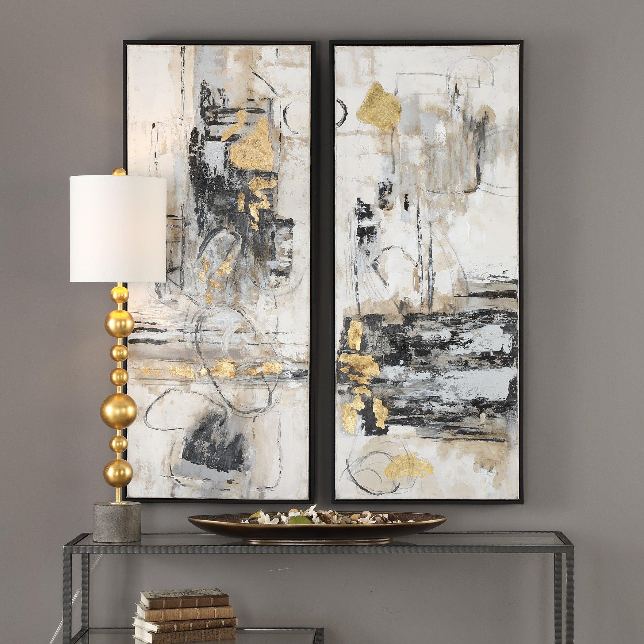 Life Scenes Abstract Art S/2 - Remutear