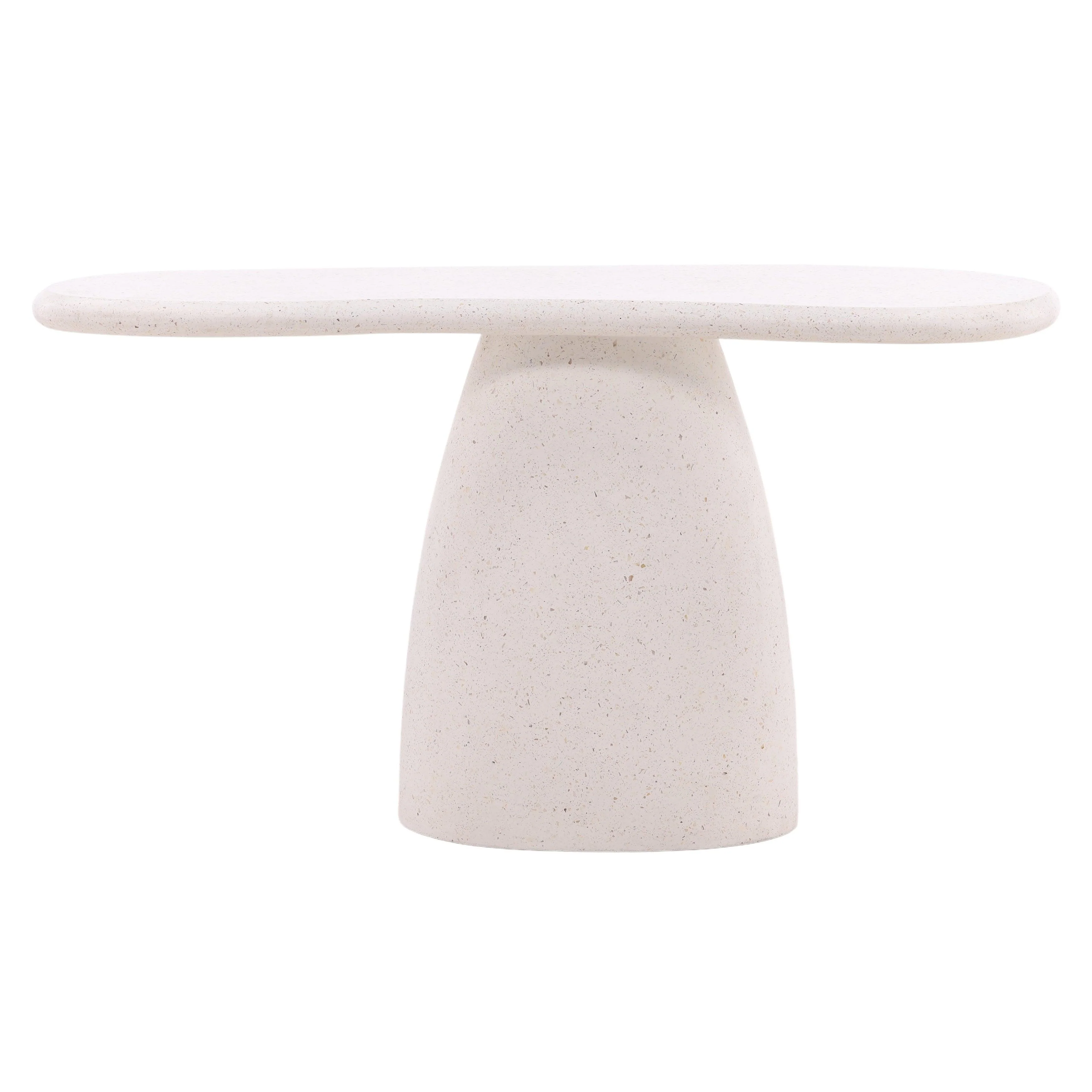 Elias Outdoor Console Table Ivory - Remutear