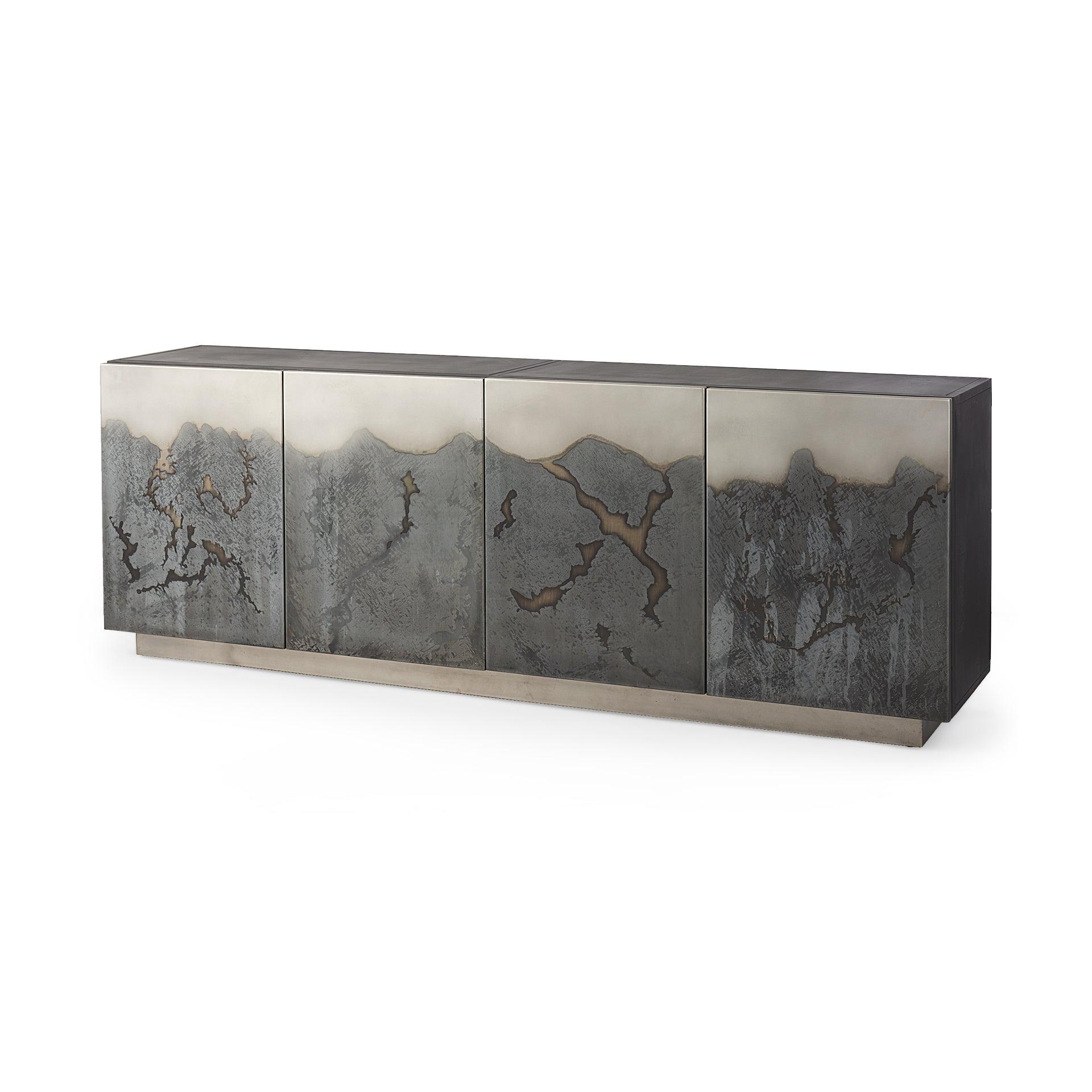 Roxdale Metal Sideboard - Remutear