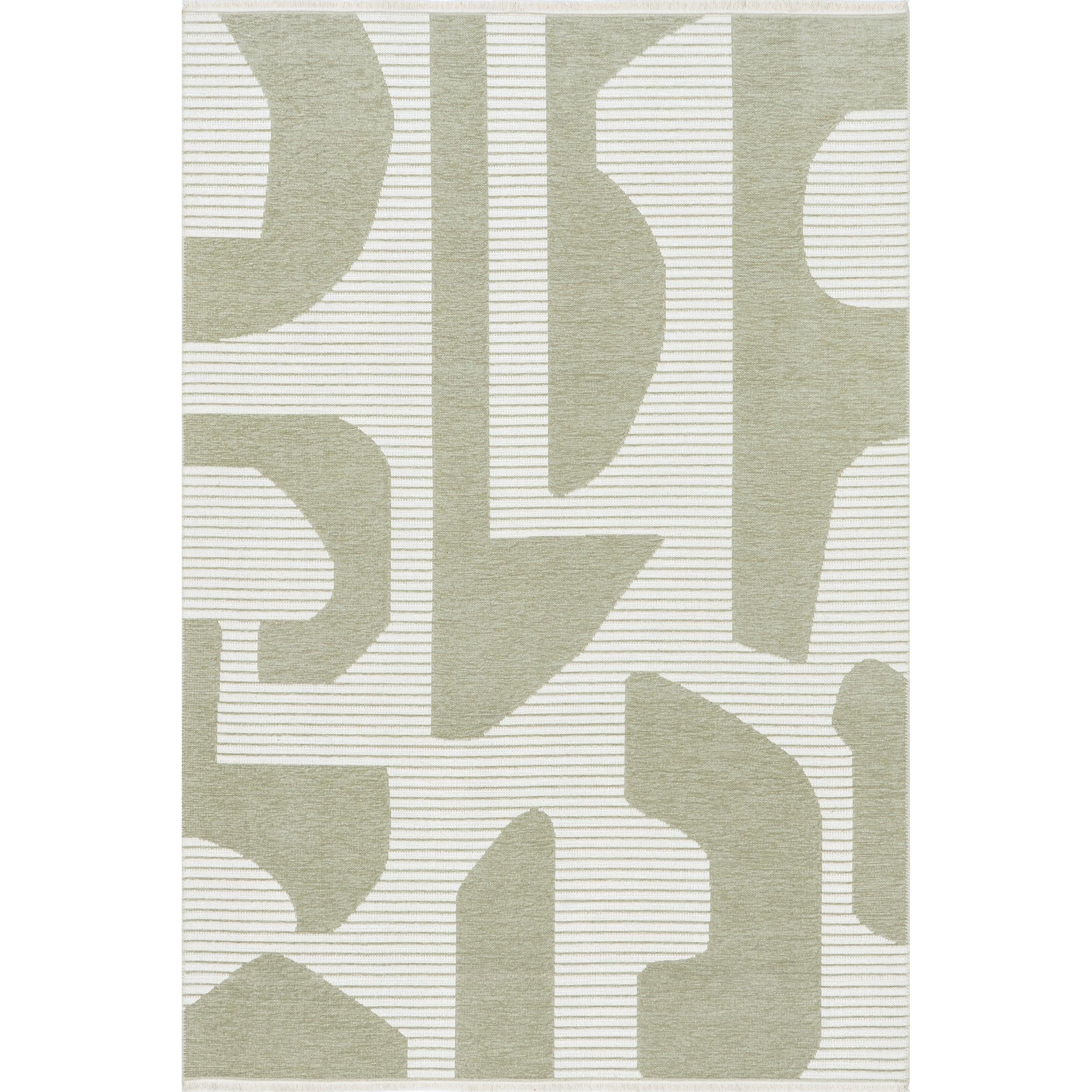Grania Modern Abstract Reversible Machine Washable Area Rug - Remutear