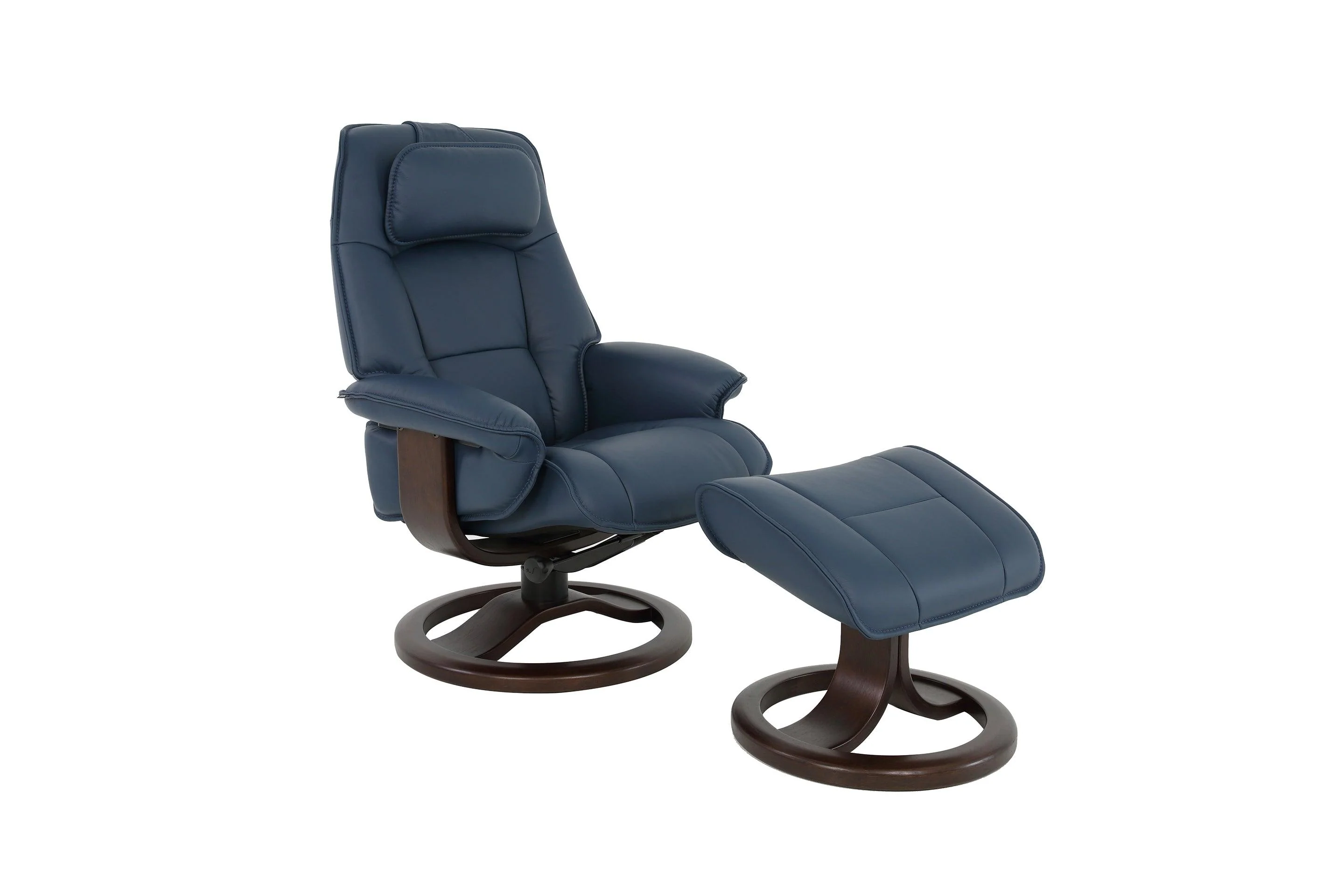 Admiral R Recliner with Footstool - Remutear