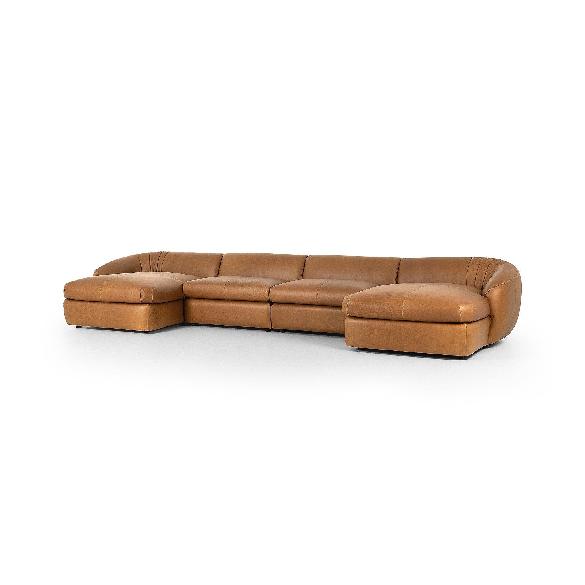 Saldana 4Pc Double Chaise - Remutear