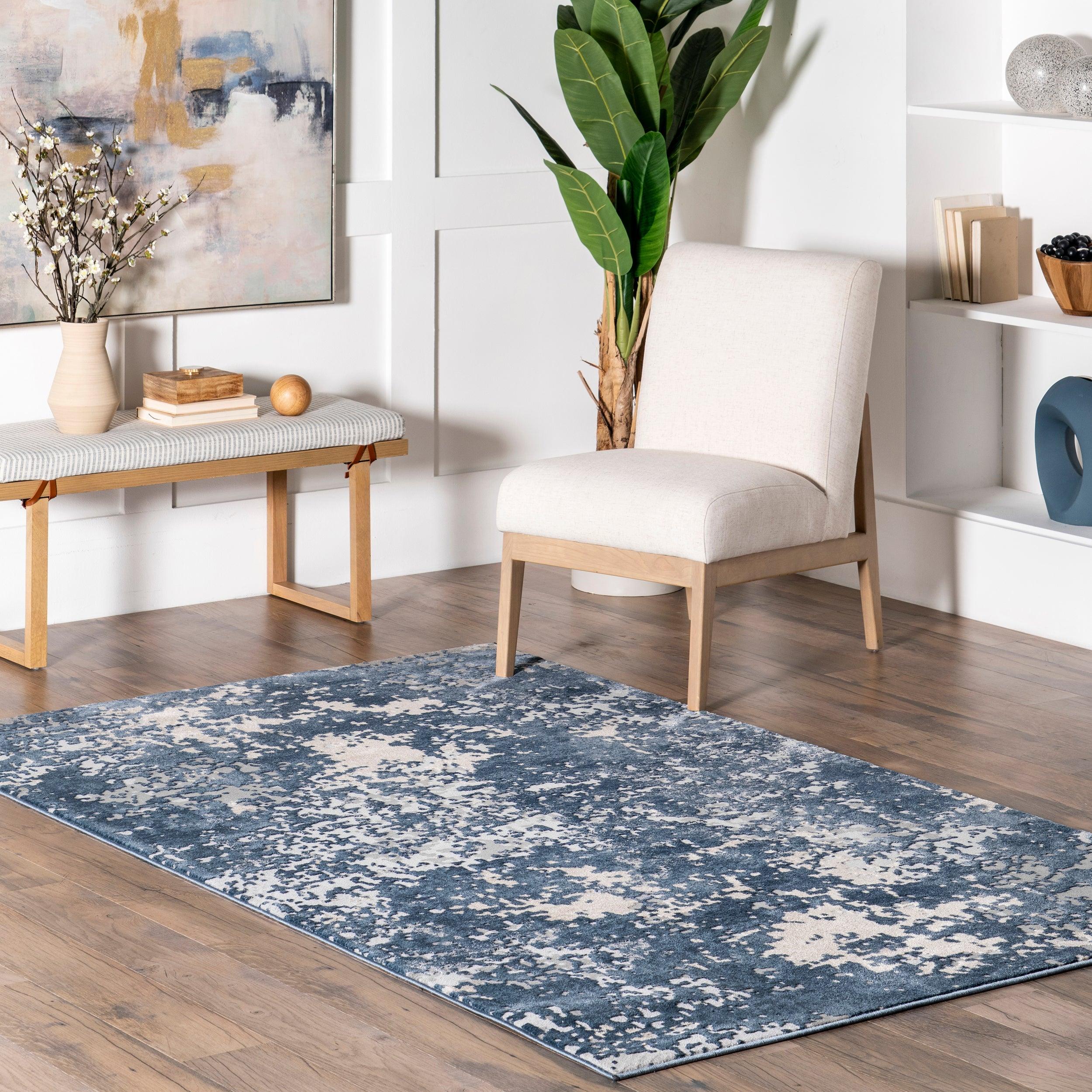 Chastin Modern Abstract Area Rug - Remutear