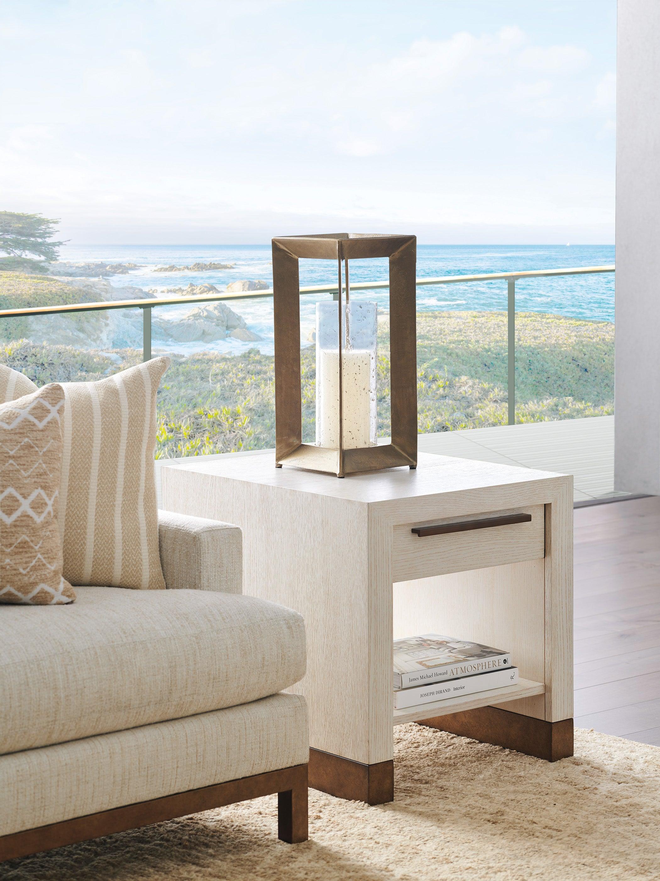 Carmel Huckleberry Drawer End Table - Remutear