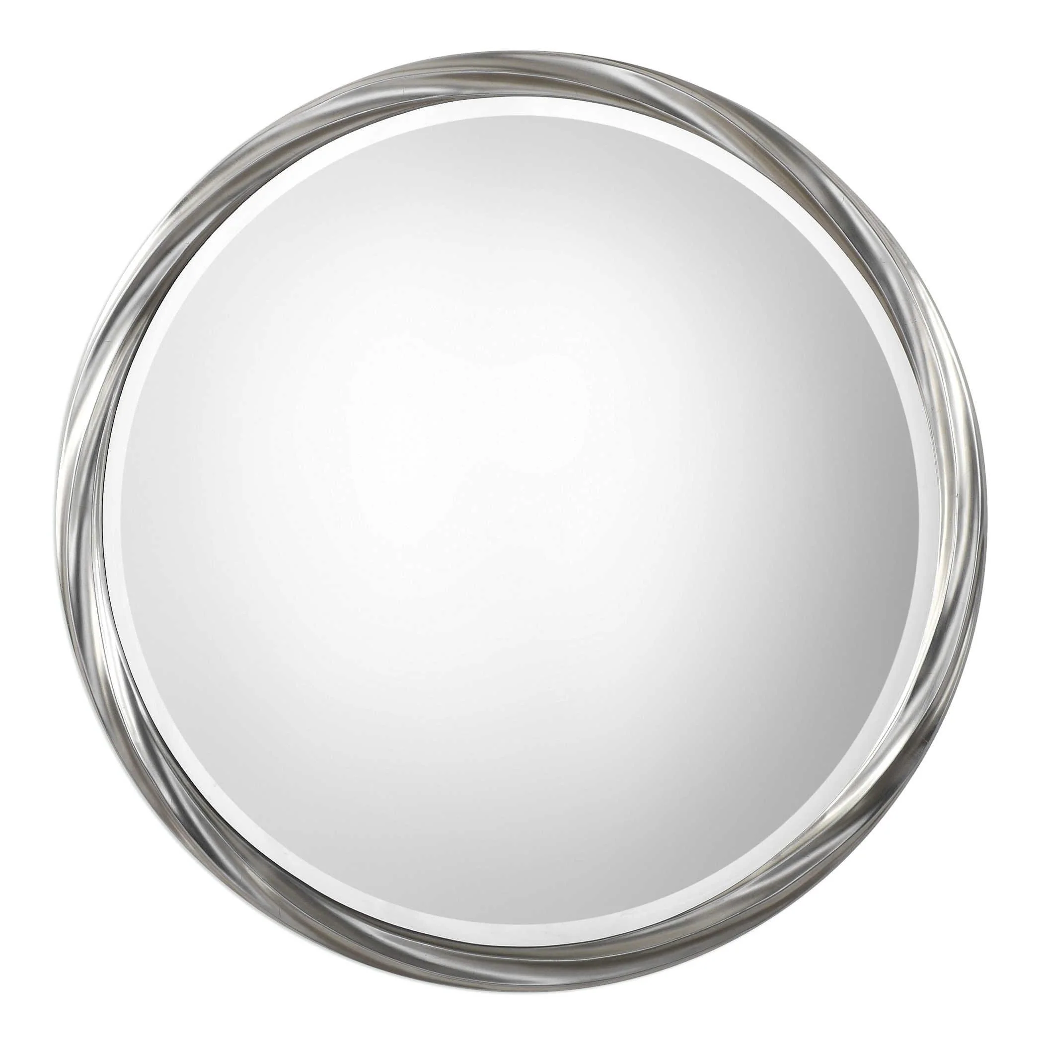 ORION SILVER ROUND MIRROR - Remutear