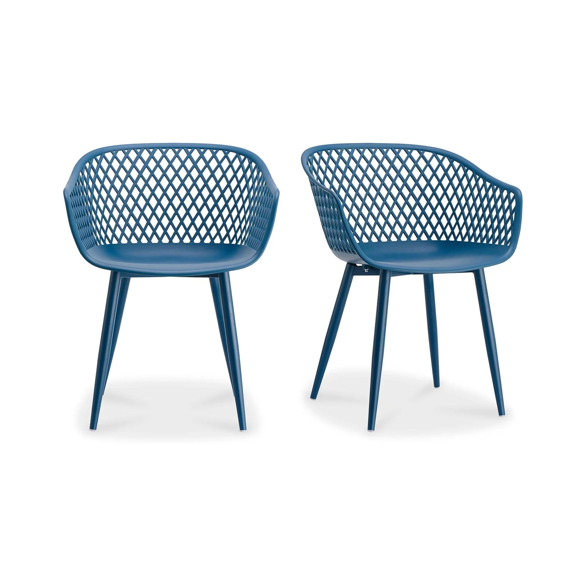 Piazza Outdoor Chair Blue - Set Of Two - Remutear