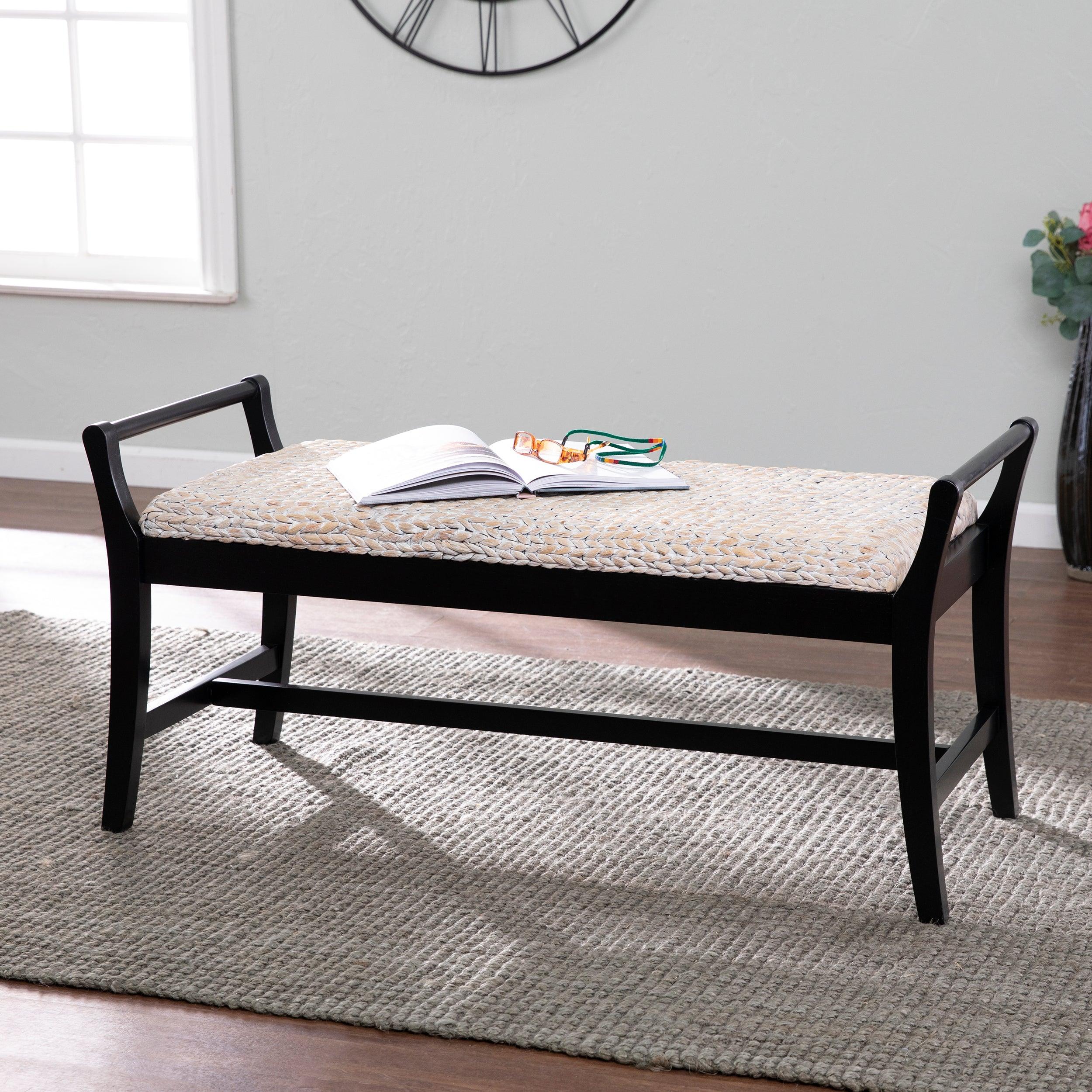 Kellworth Water Hyacinth Bench - Remutear