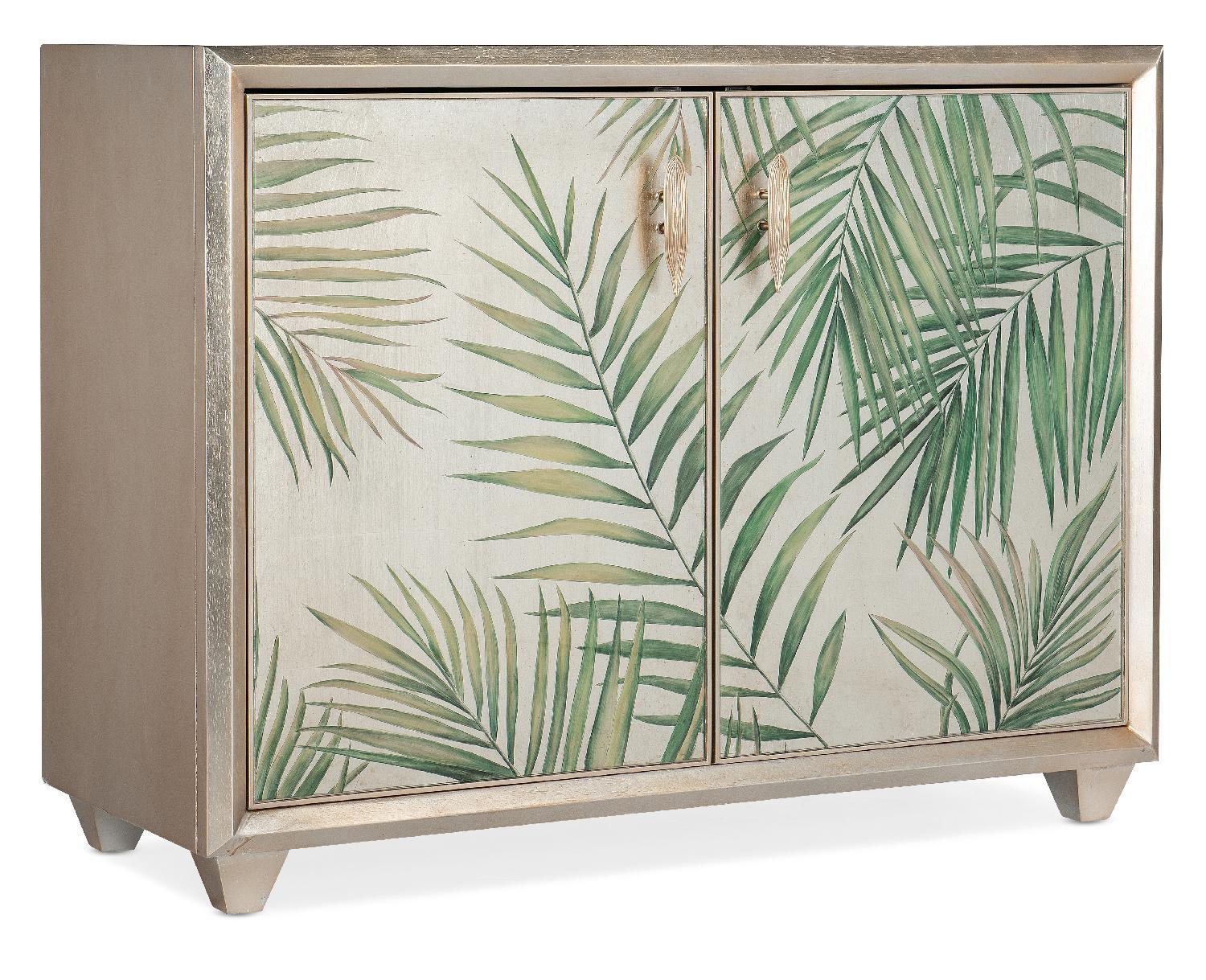 Melange Lets Be Fronds Two Door Chest - Remutear