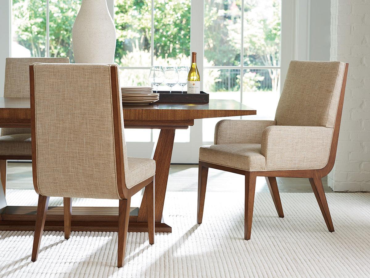 Kitano Marino Upholstered Arm Chair - Remutear