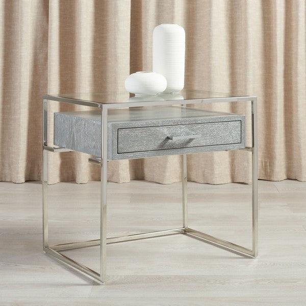 CAELAN GLASS SIDE TABLE - Remutear