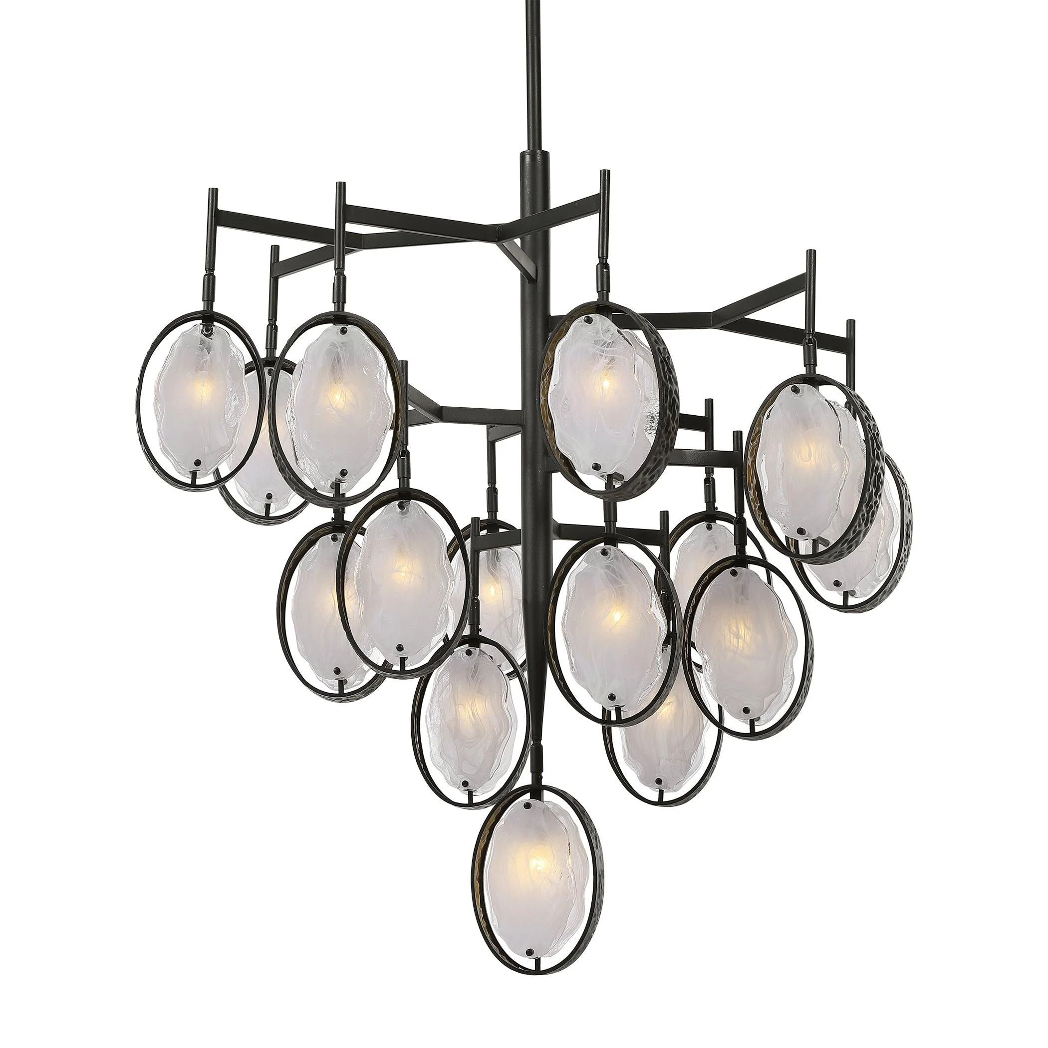 MAXIN 15 LIGHT LARGE BRONZE CHANDELIER - Remutear