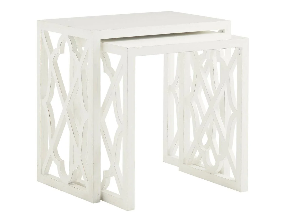 Ivory Key Stovell Ferry Nesting Tables - Remutear