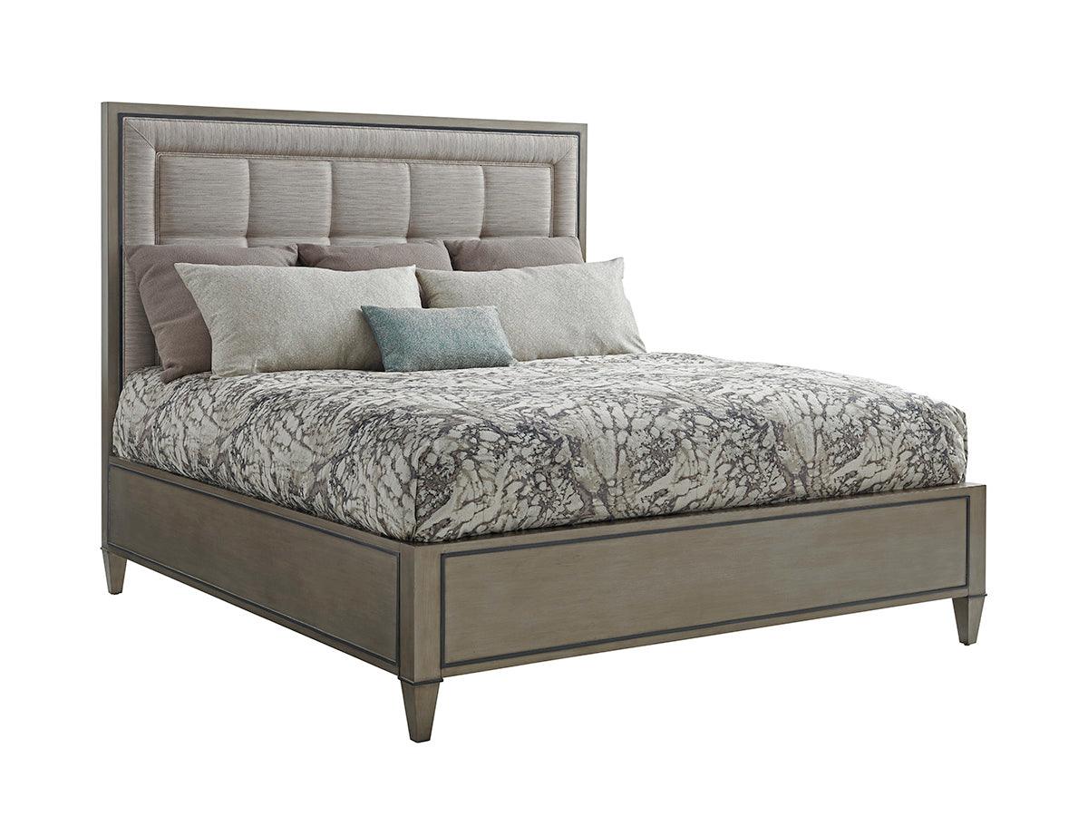 Ariana St. Tropez Upholstered Panel Bed - Remutear