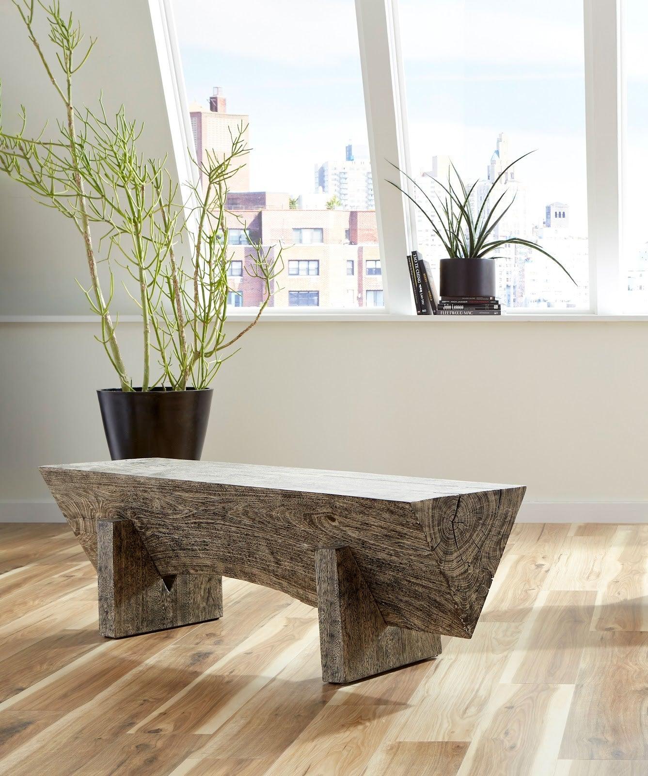 Triangle Bench, Gray Stone - Remutear