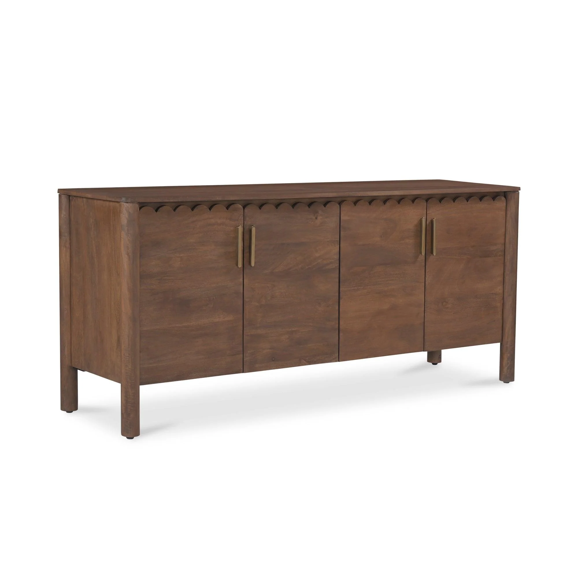 Wiley 4 Door Sideboard Vintage Brown - Remutear
