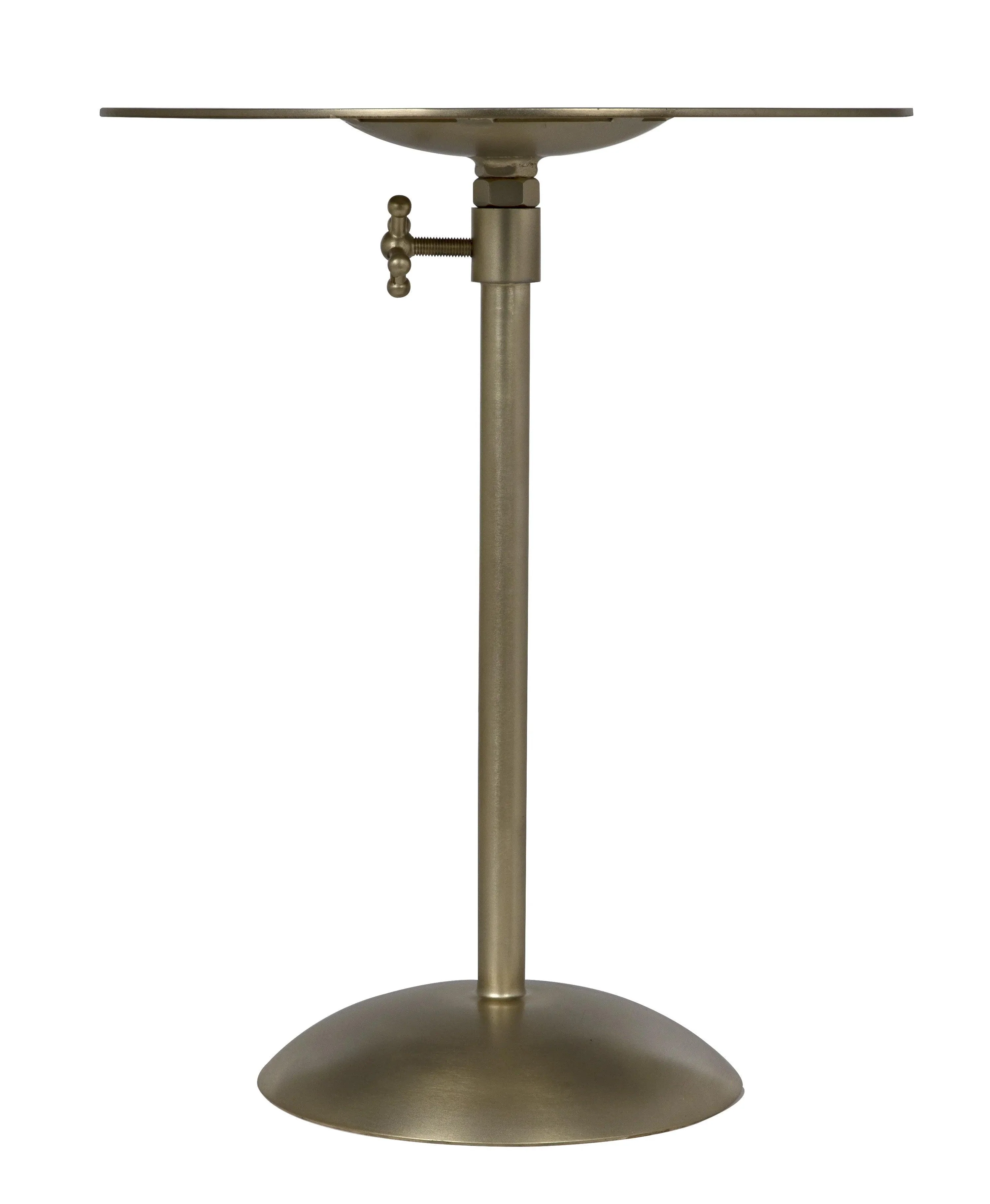 Felix Side Table, Metal with Brass Finish - Remutear