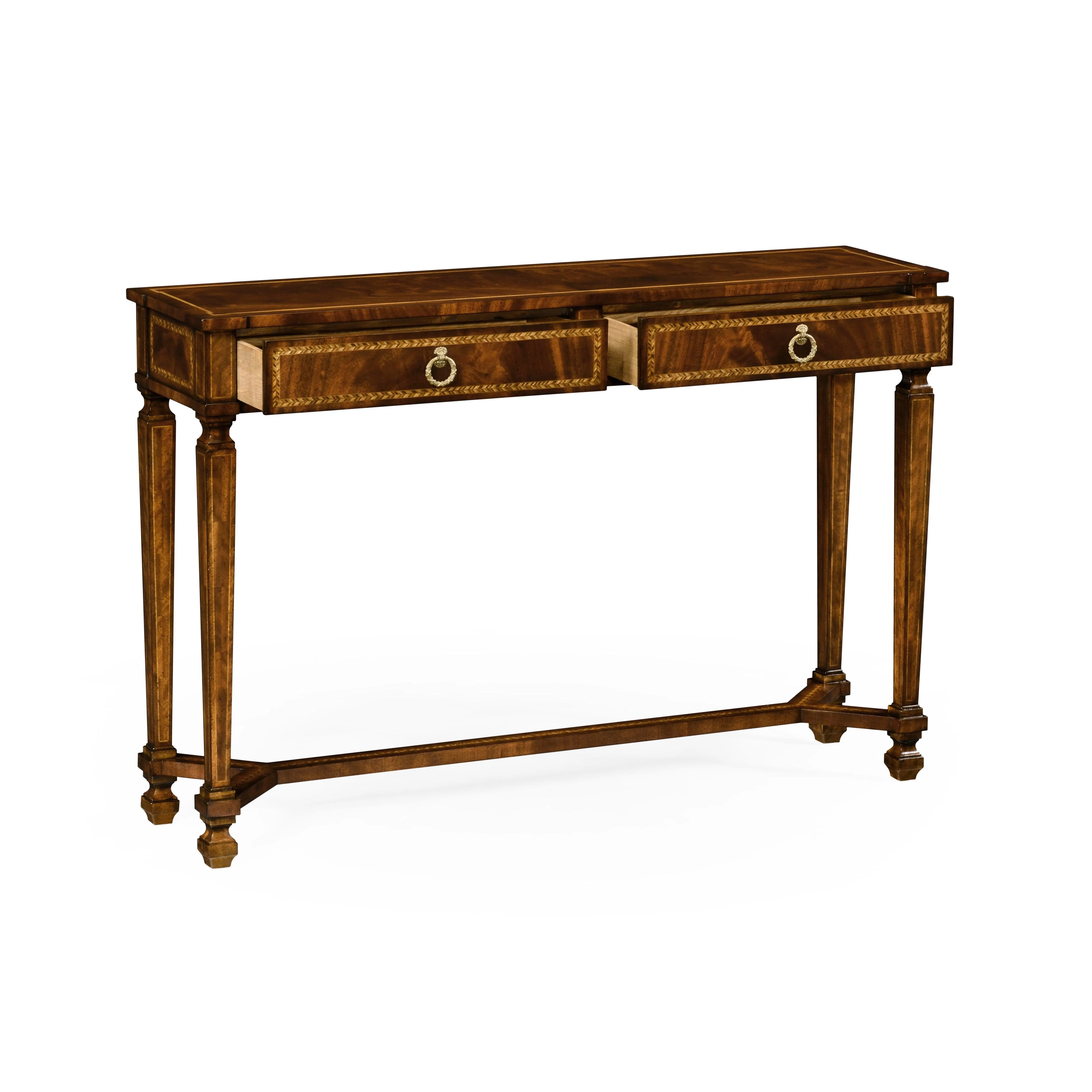 Buckingham Empire Mahogany Console Table - Remutear