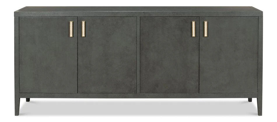 Blanco 4 Door Buffet - Stone Grey - Remutear