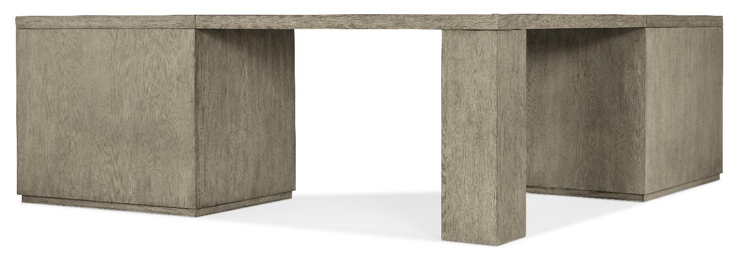 Linville Falls Corner Desk with Two Open Desk Cabinets - Remutear