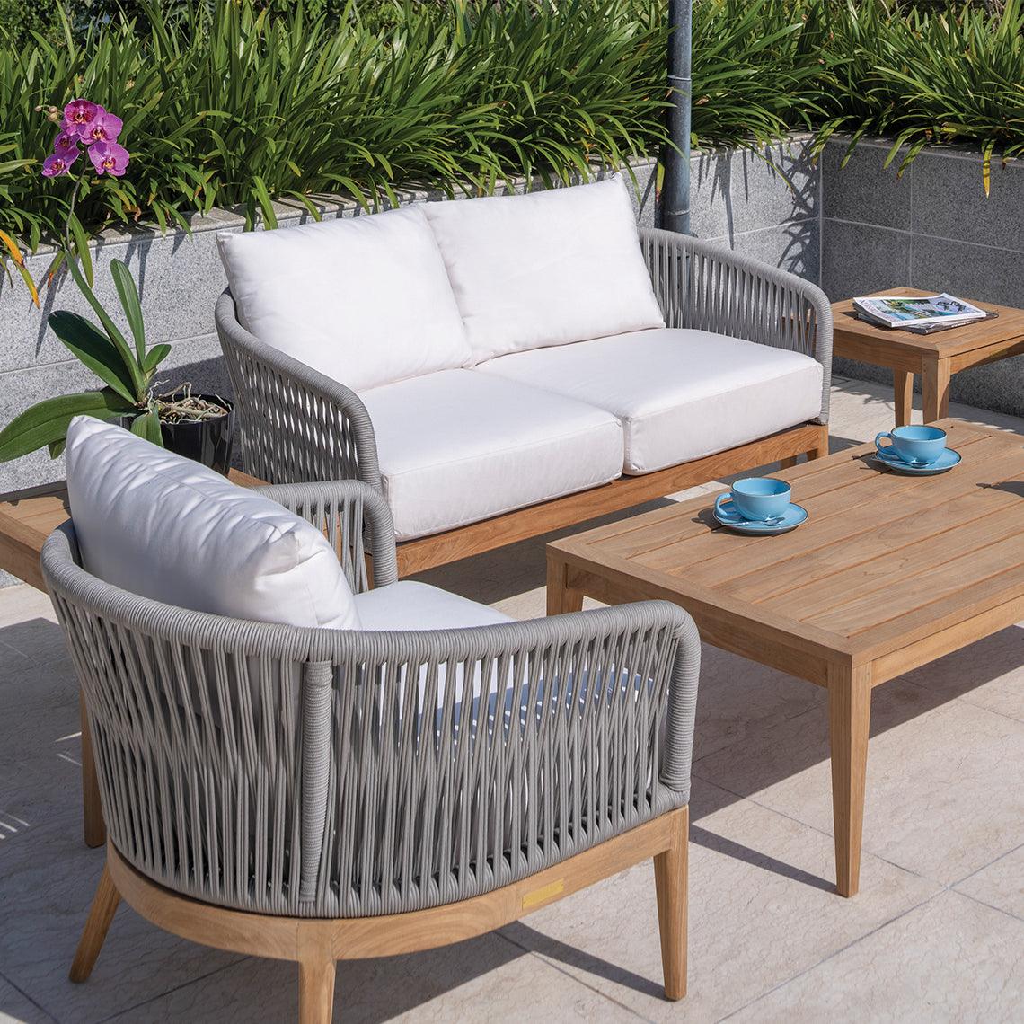 Lucia Deep Seating Settee - Remutear