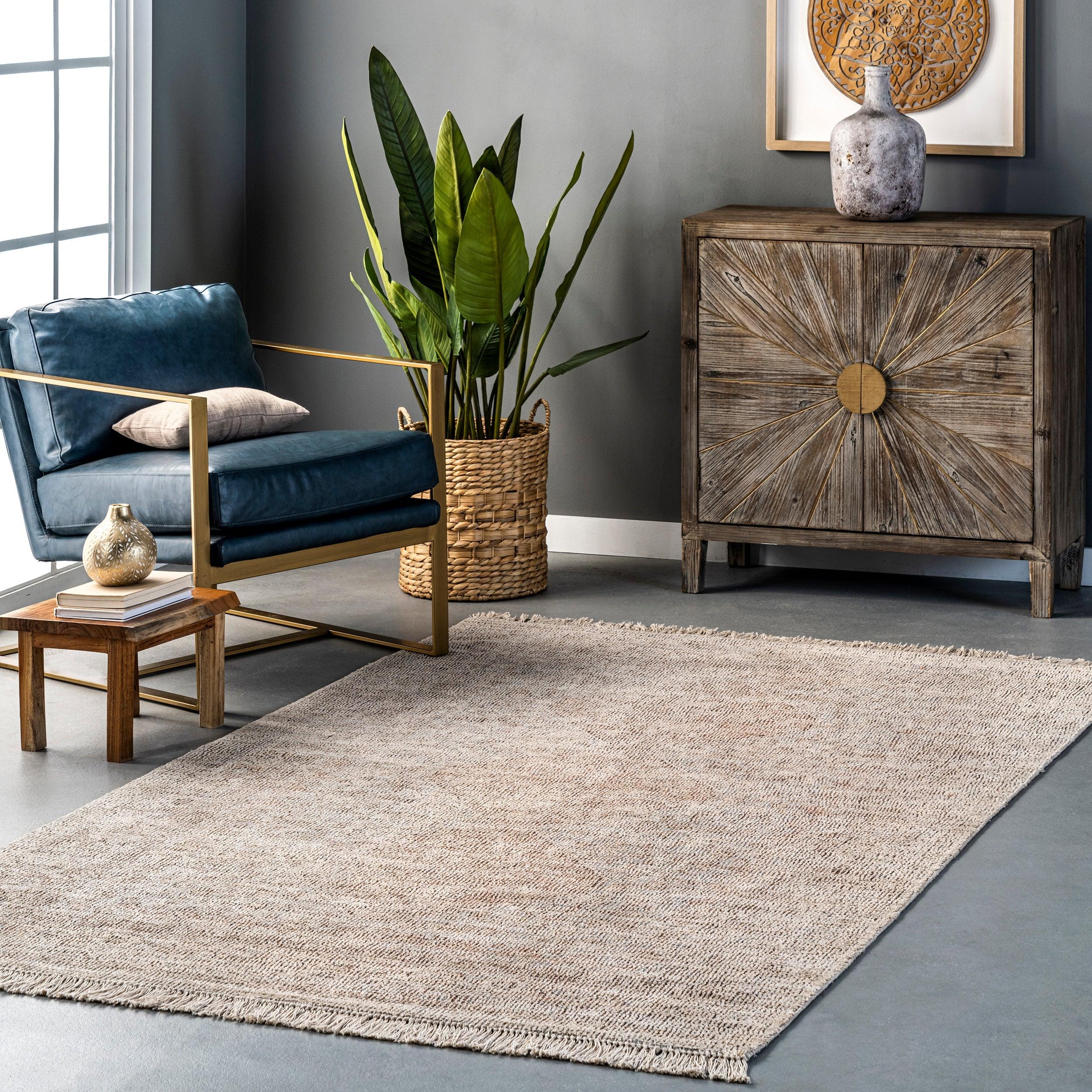 Rosia Traditional Persian Tasseled Area Rug - Remutear