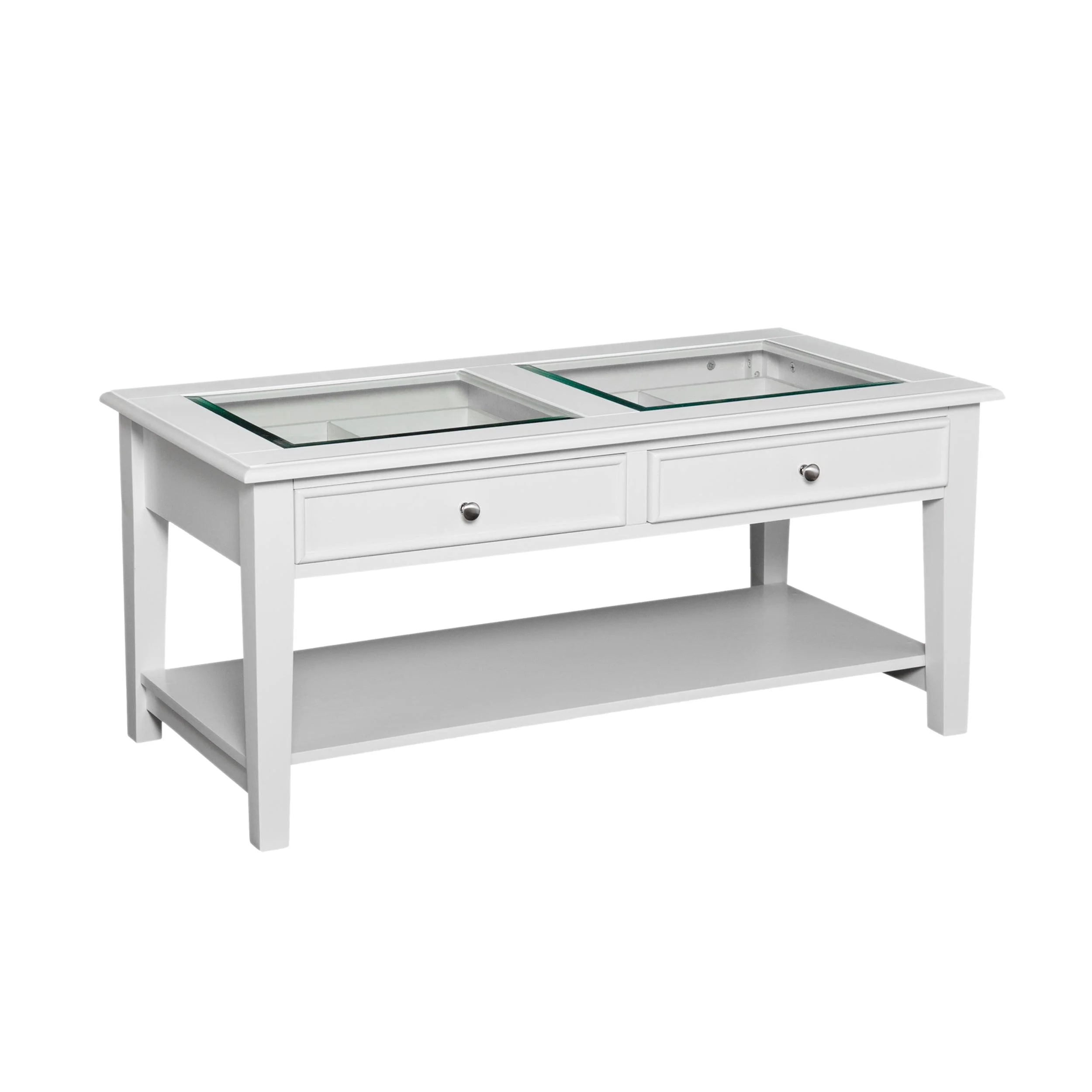 Panorama Glass-Top Coffee Table - Remutear