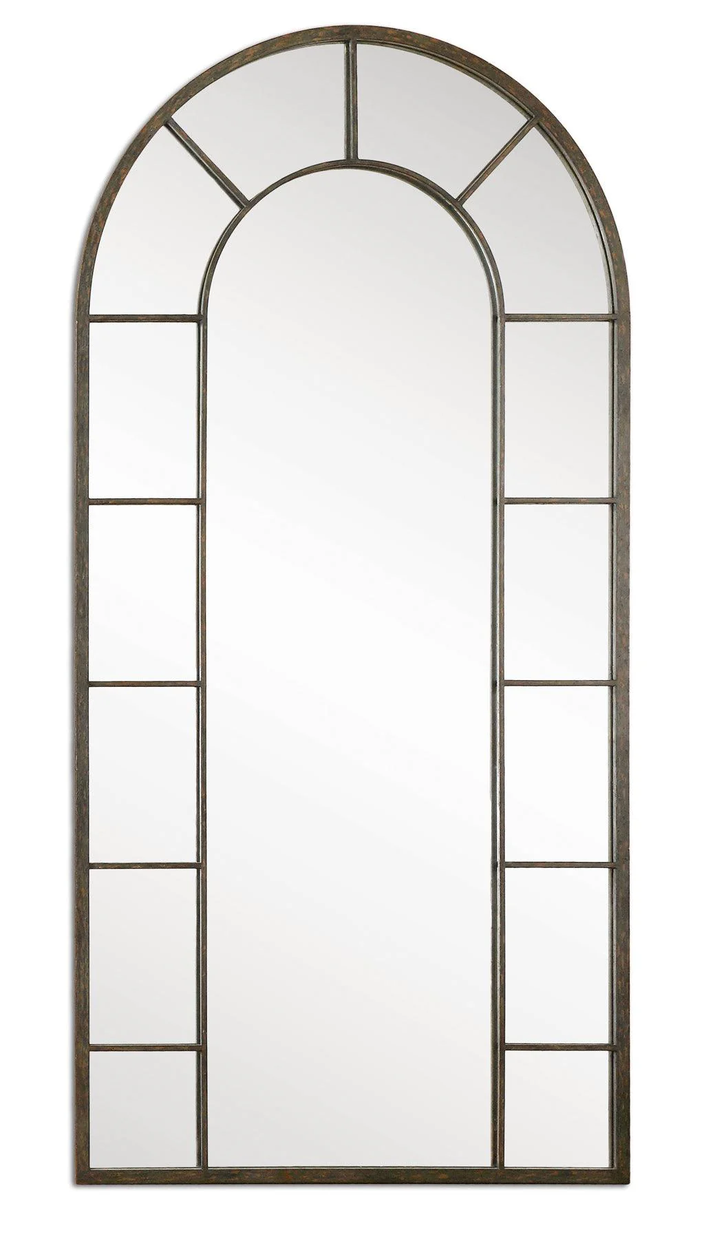 DILLINGHAM BLACK ARCH MIRROR - Remutear