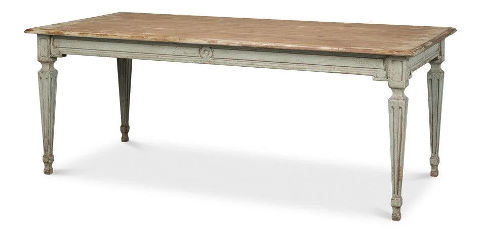 Elise Dining Table - Sage - Remutear