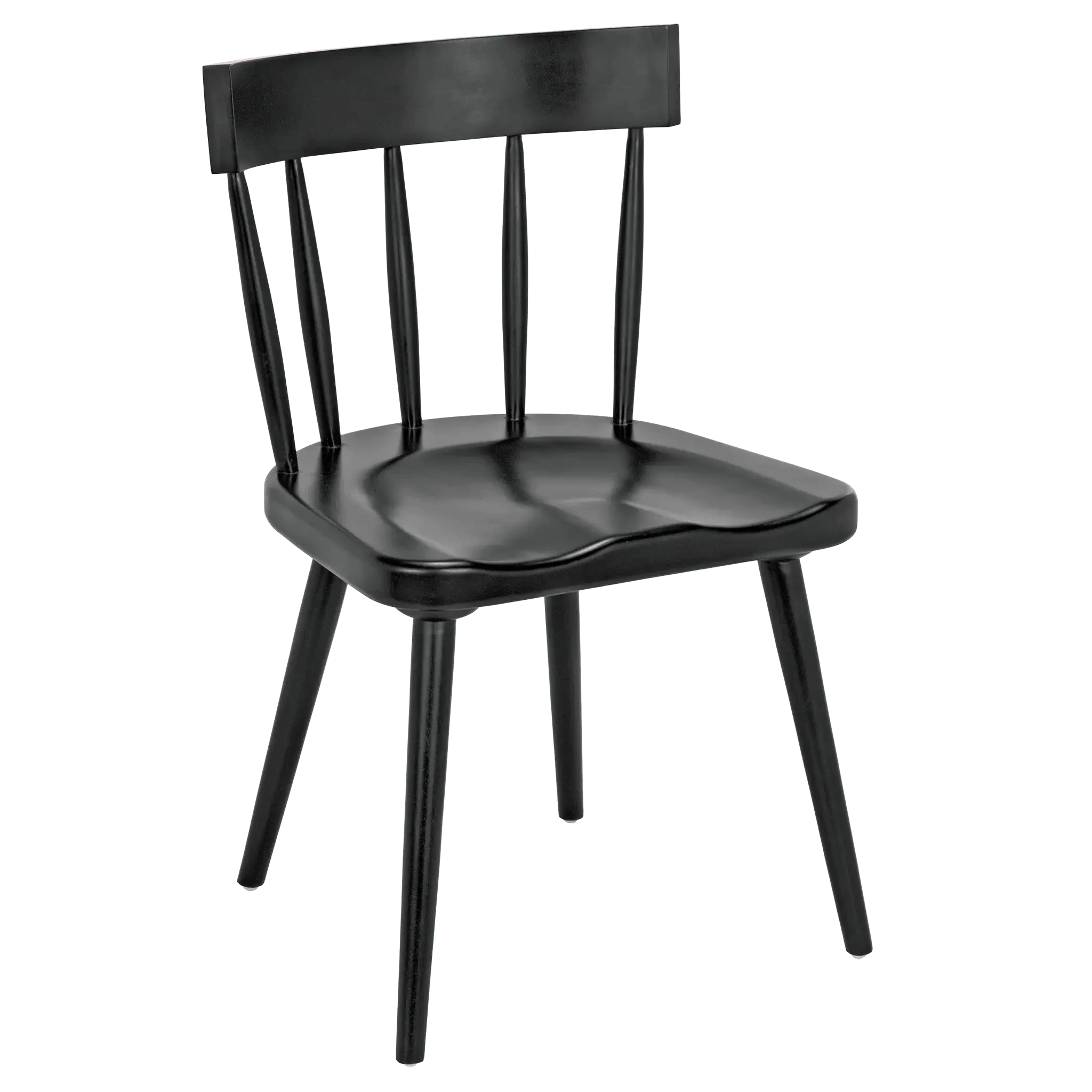 Esme Chair, Hand Rubbed Black - Remutear