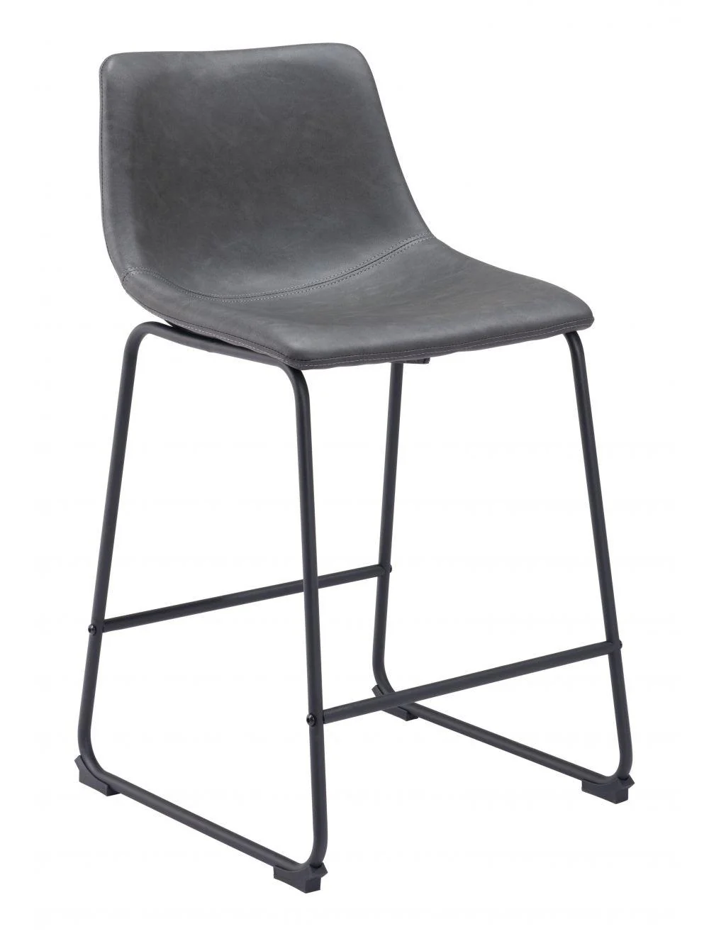 Smart Counter Chair (Set of 2) Charcoal - Remutear