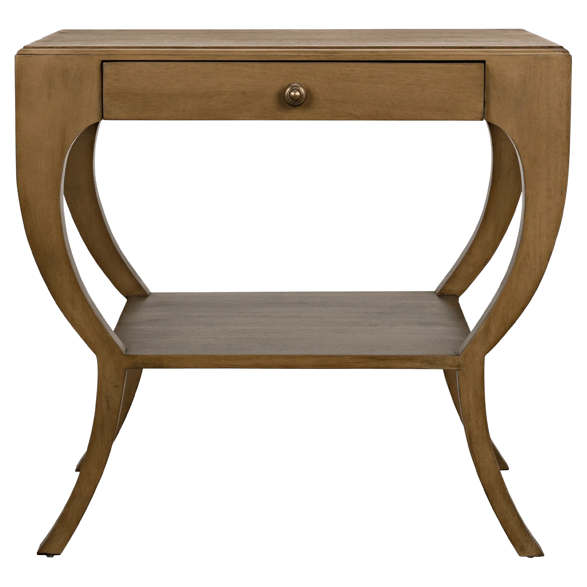 Maude Side Table, Saddle Brown - Remutear