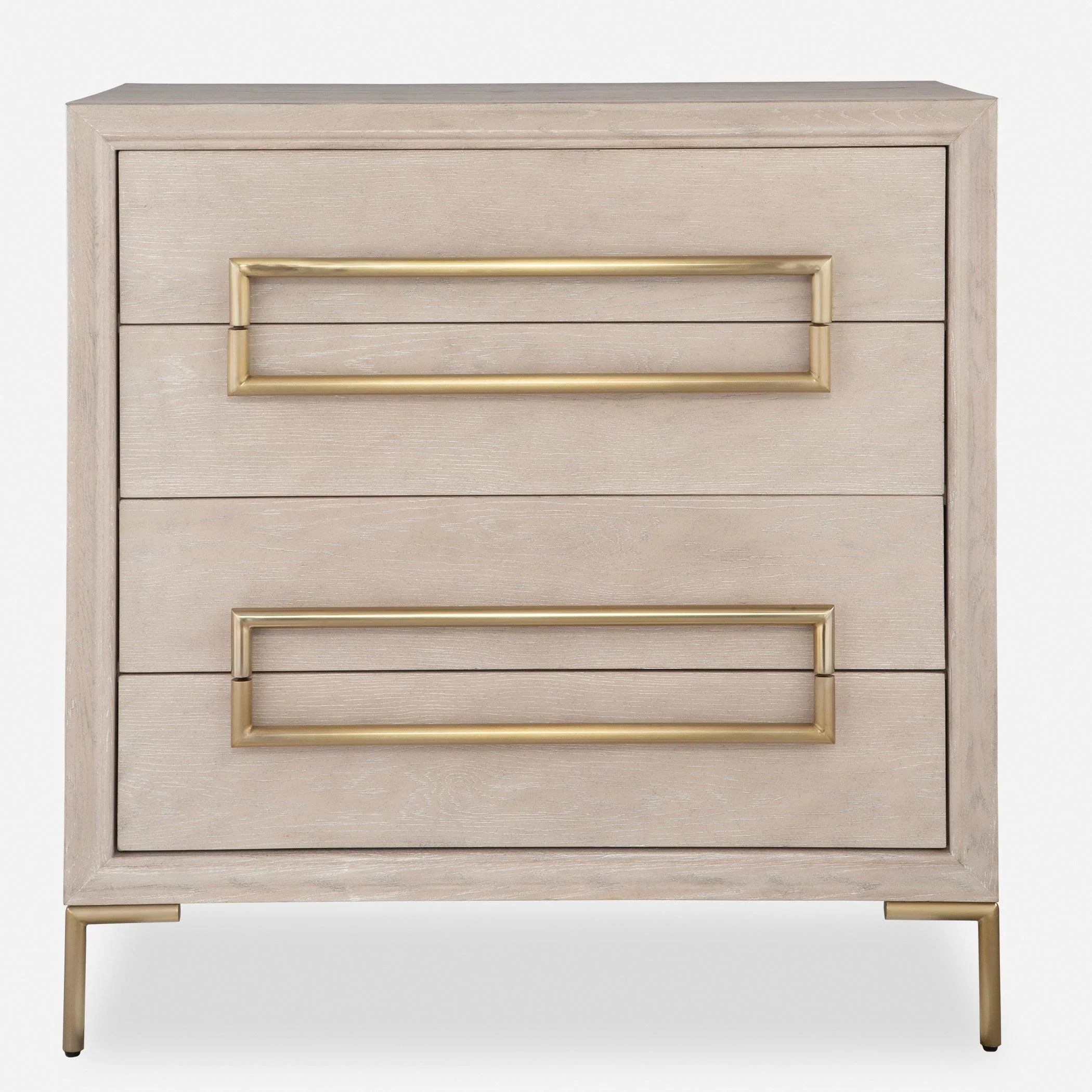 Alessia Light Oak Accent Drawers - Remutear