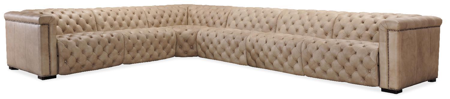 Savion Grandier 6-Piece Power HR Sectional with3 Power Recline - Remutear