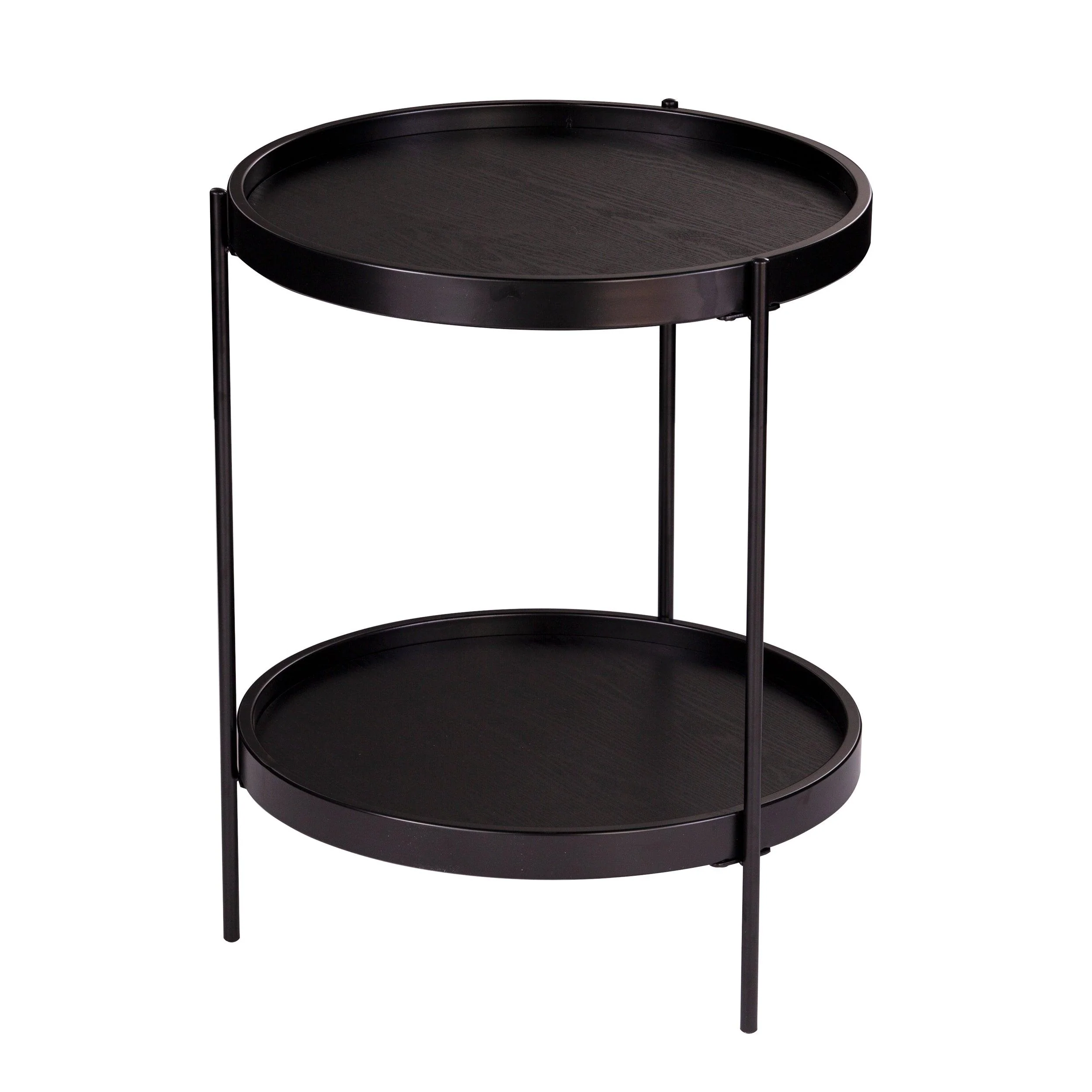 Verlington Round Farmhouse Style End Table - Remutear