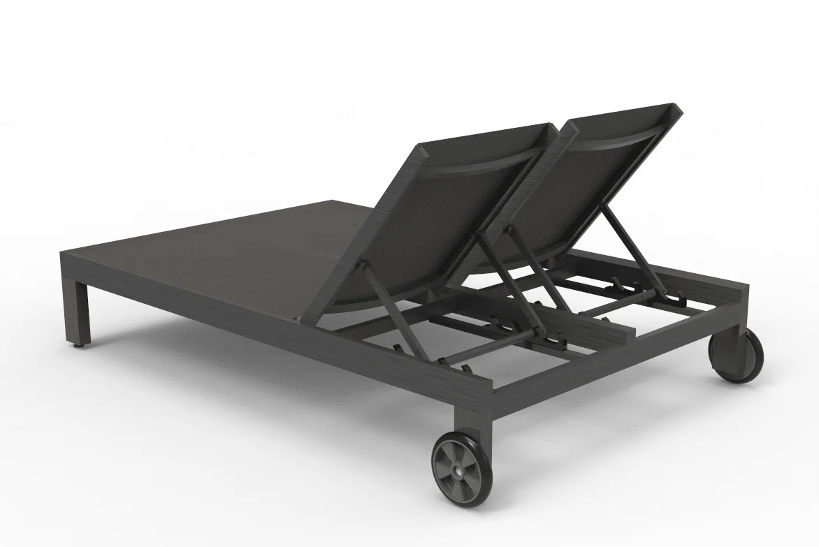 Redondo Adjustable Double Sling Chaise - Remutear
