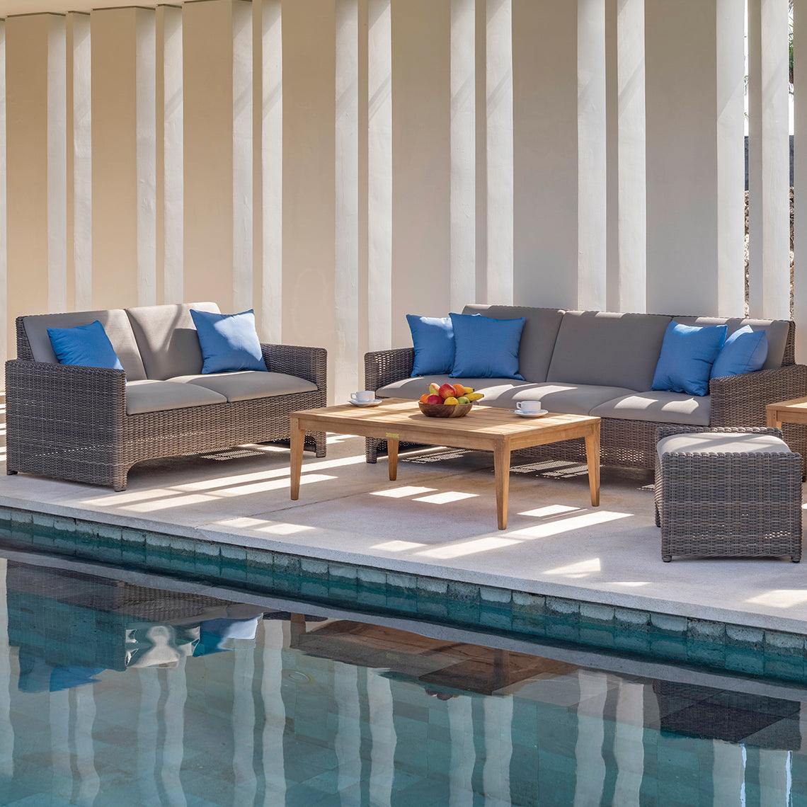 Milano Deep Seating Settee - Remutear