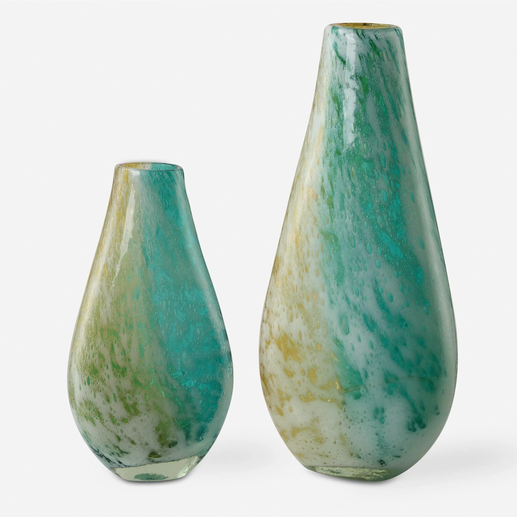 High Tide Glass Vases, S/2 - Remutear