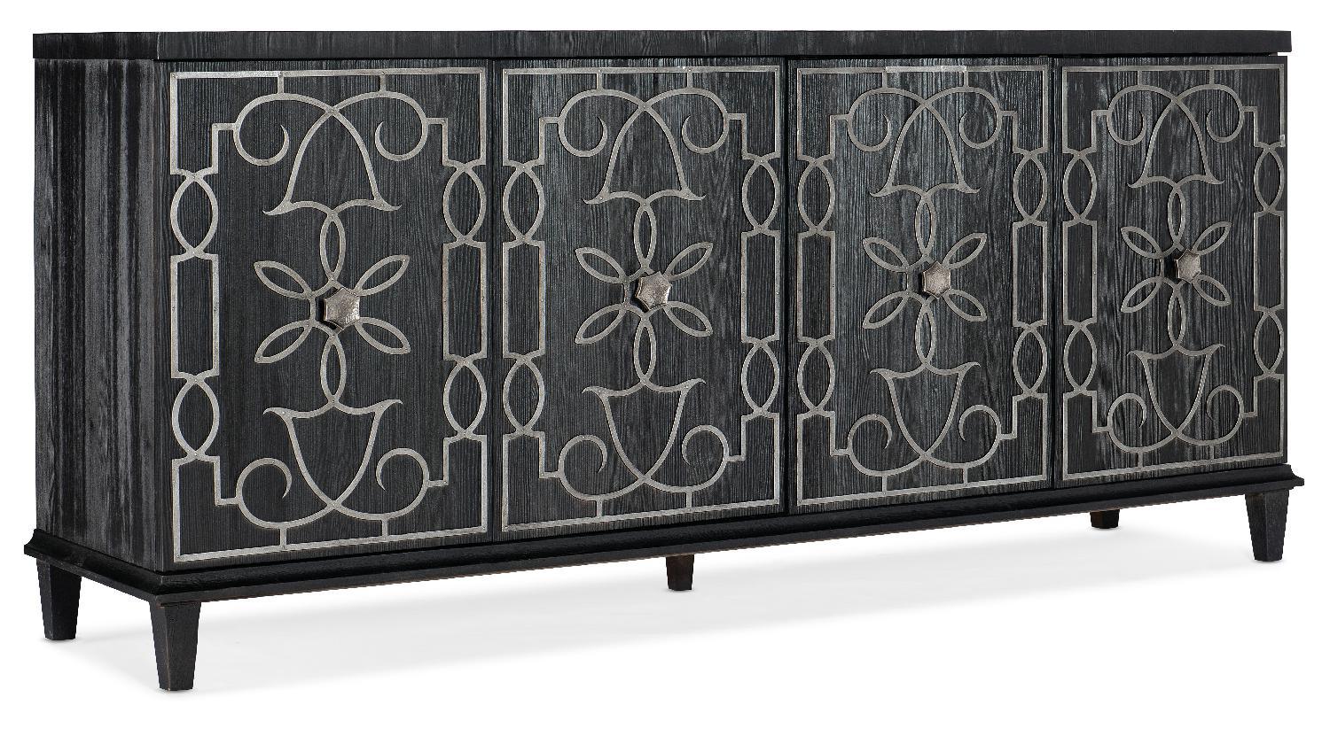 Melange Madeline Four Door Credenza - Remutear