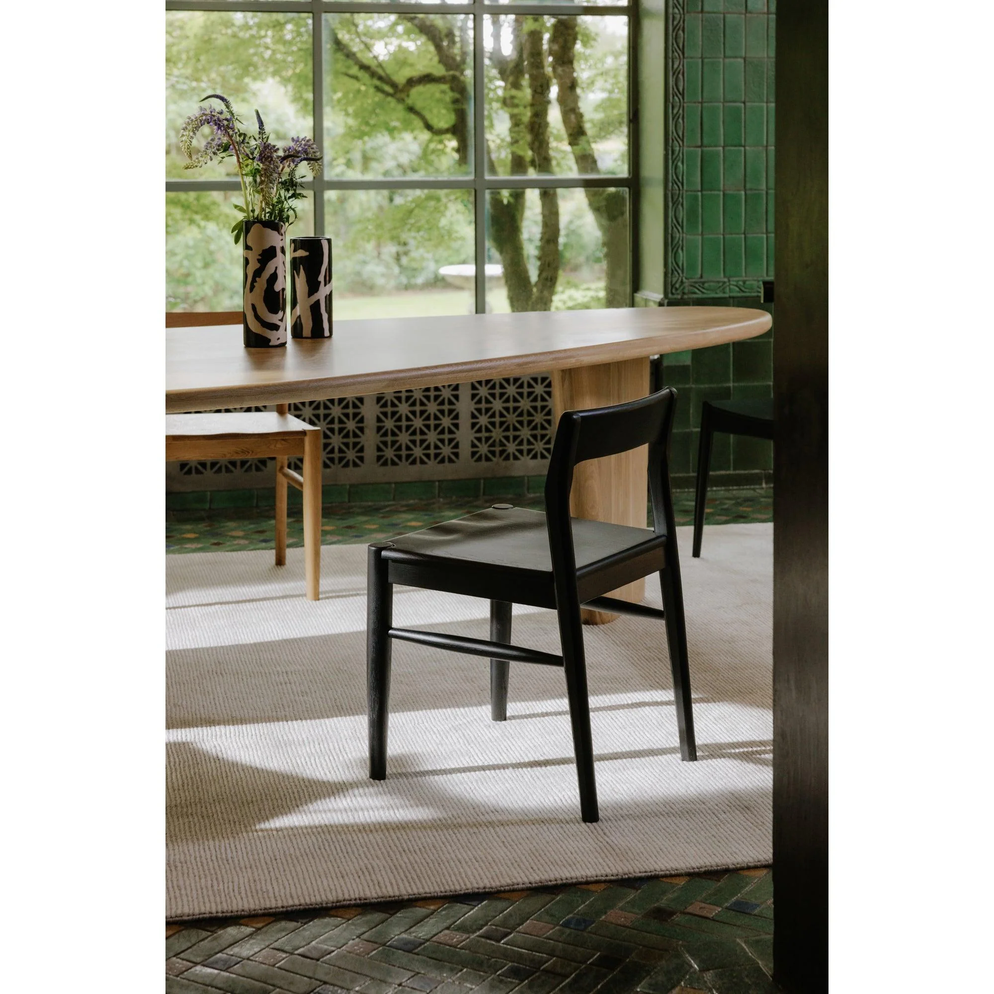 Owing Dining Chair Black - Set Of Two - Remutear