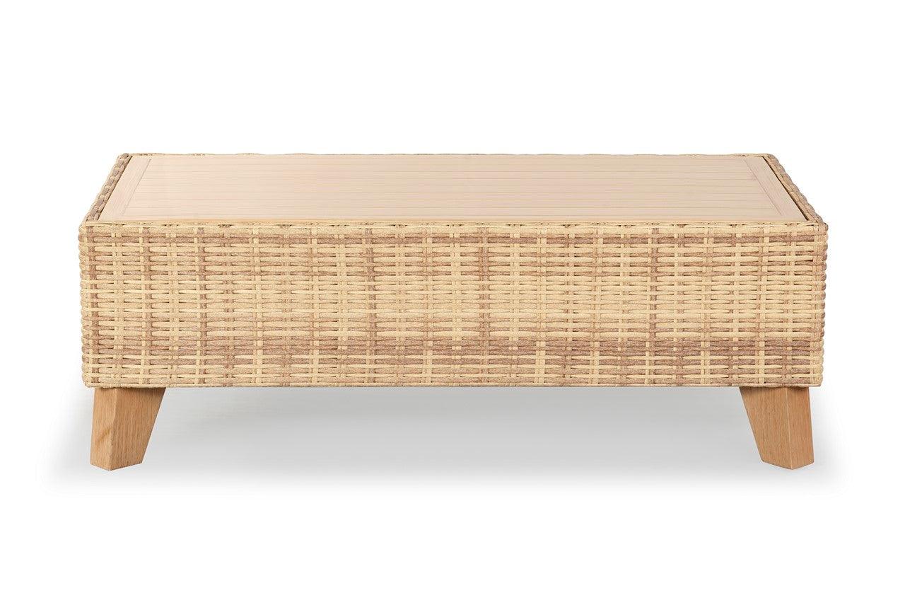 MARGARITA WICKER COFFEE TABLE - Remutear